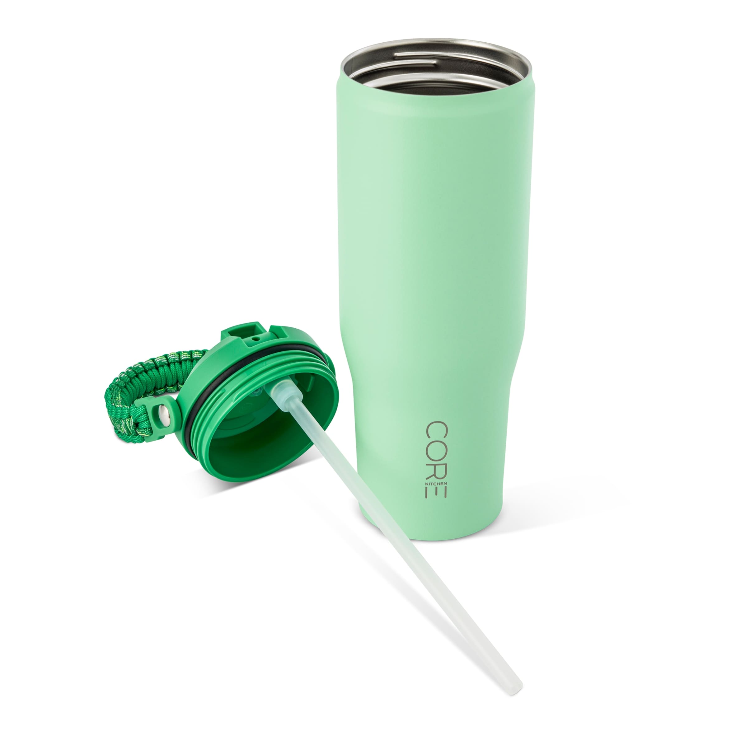 Core Kitchen Green Vault Metal Drinking Water Bottle 887ml thumbnail 4