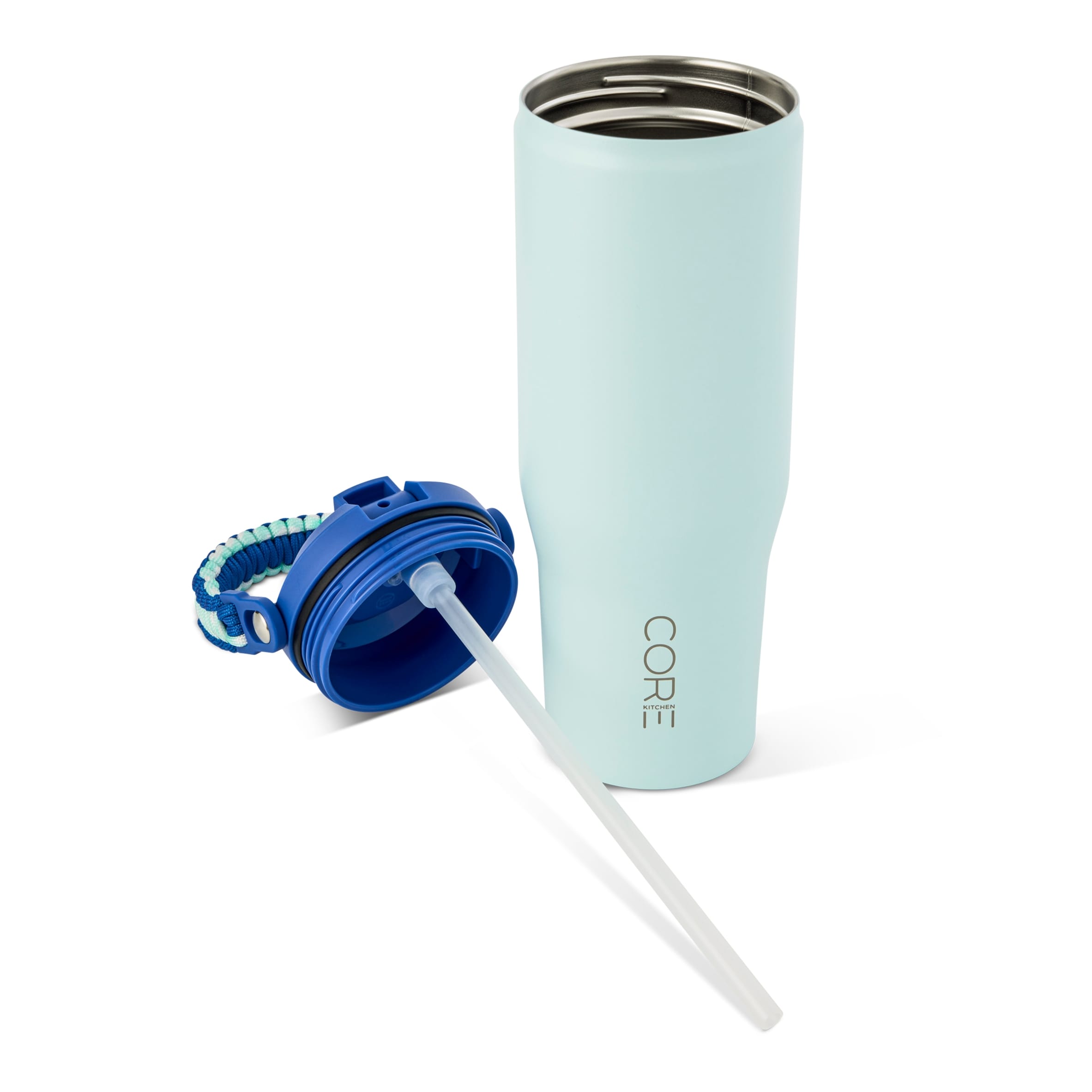 Core Kitchen Blue Vault Metal Drinking Water Bottle 887ml thumbnail 4