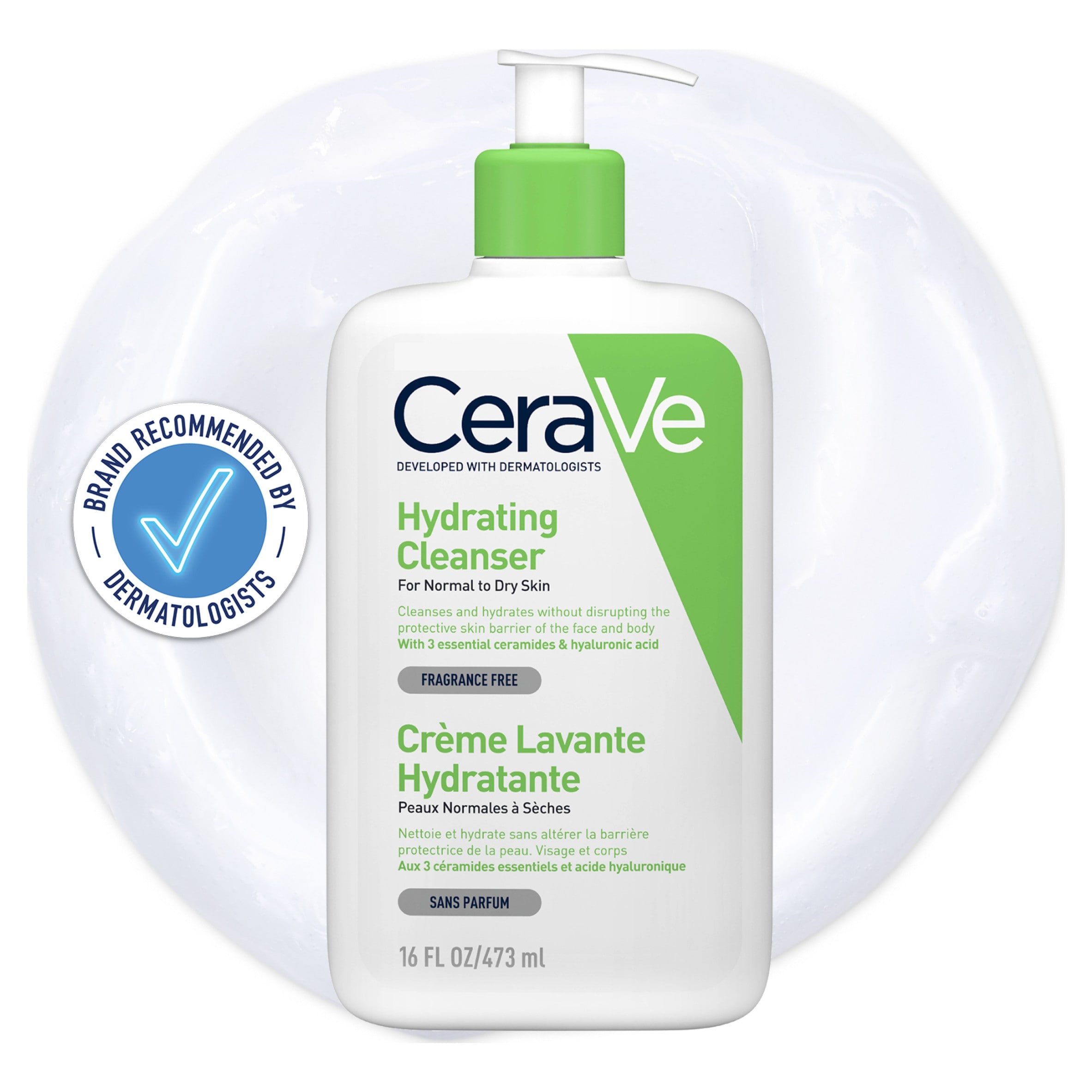 CeraVe Hydrating Cleanser with Hyaluronic Acid
