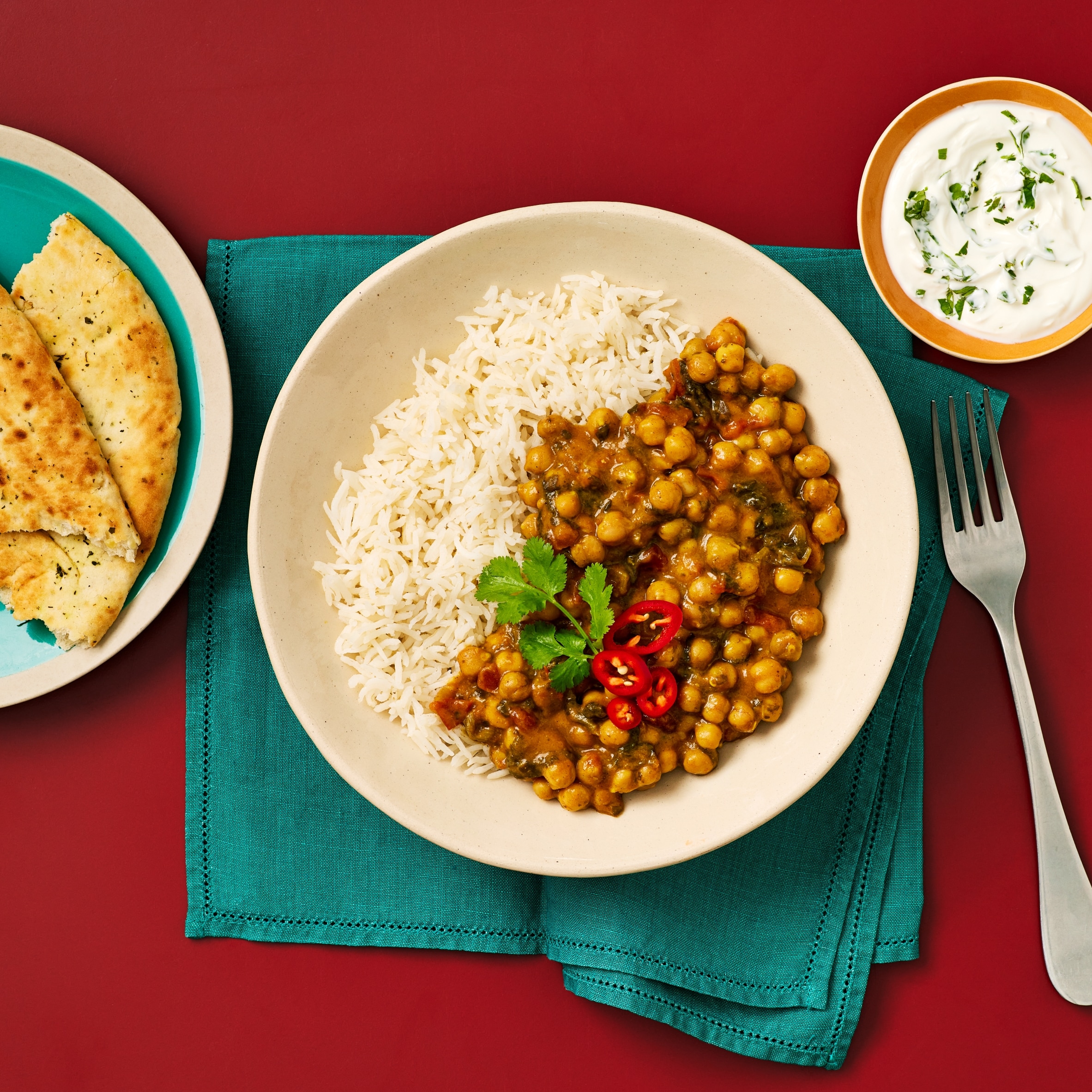 Heinz Curry Chickpeas with Coconut and Spinach 250g thumbnail 3