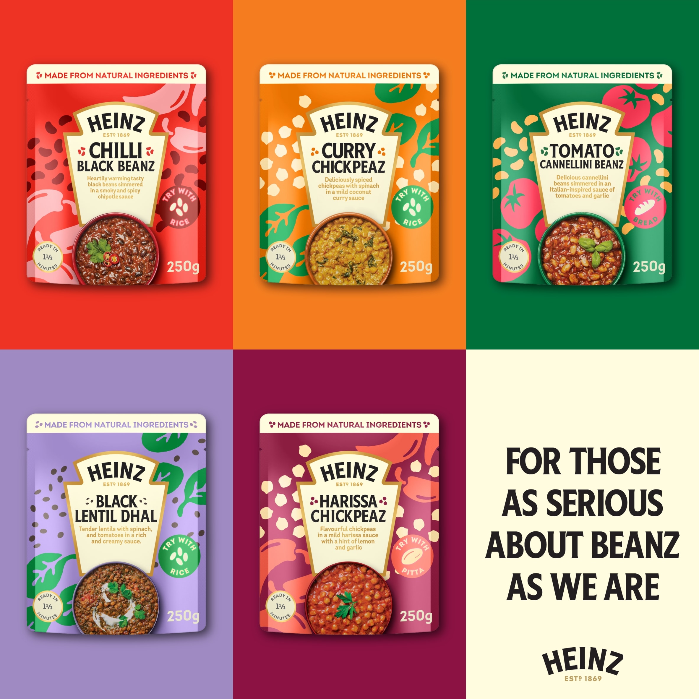 Heinz Curry Chickpeas with Coconut and Spinach 250g thumbnail 4