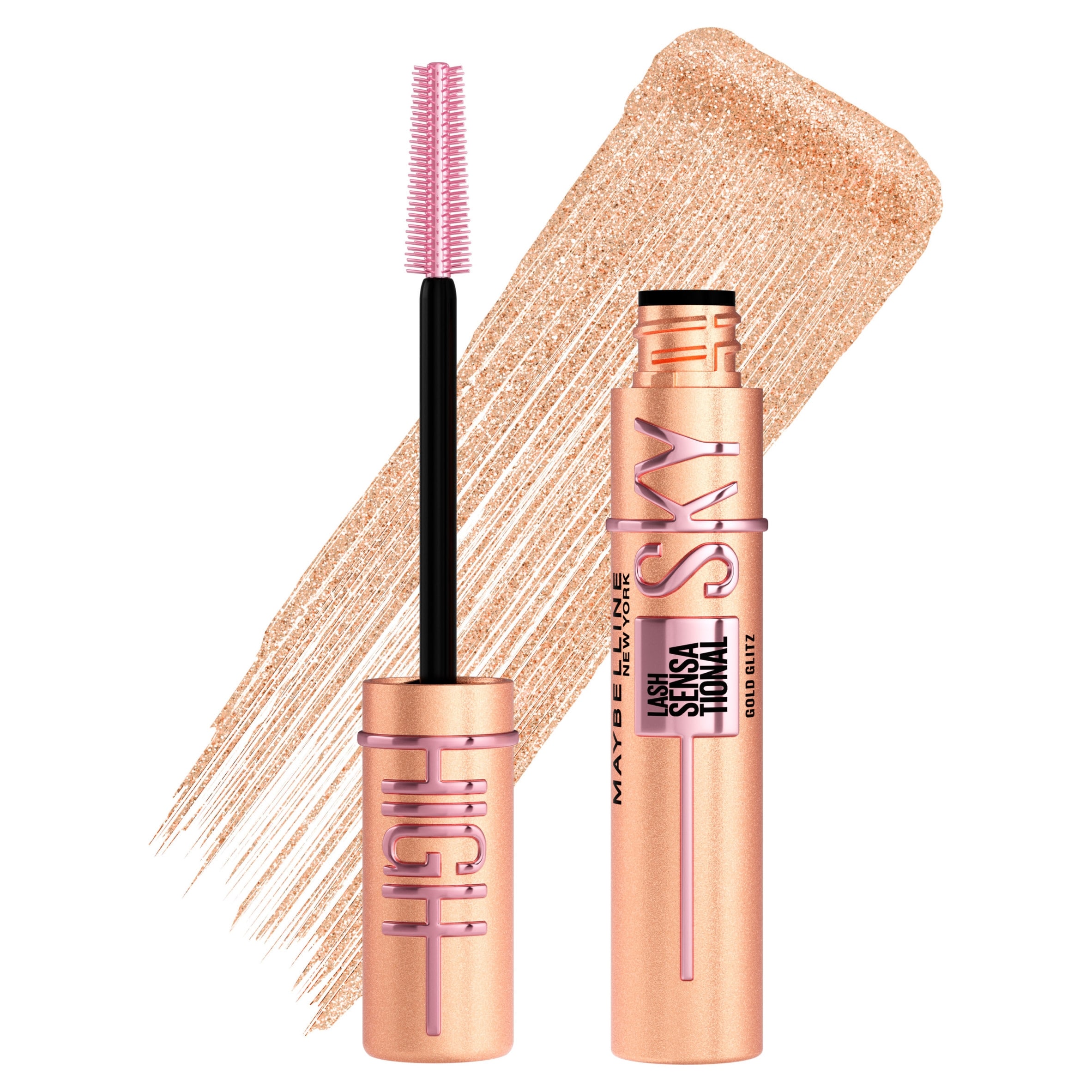 Maybelline, Lash Sensational Sky High Mascara, Gold Glitz, 7.5ml