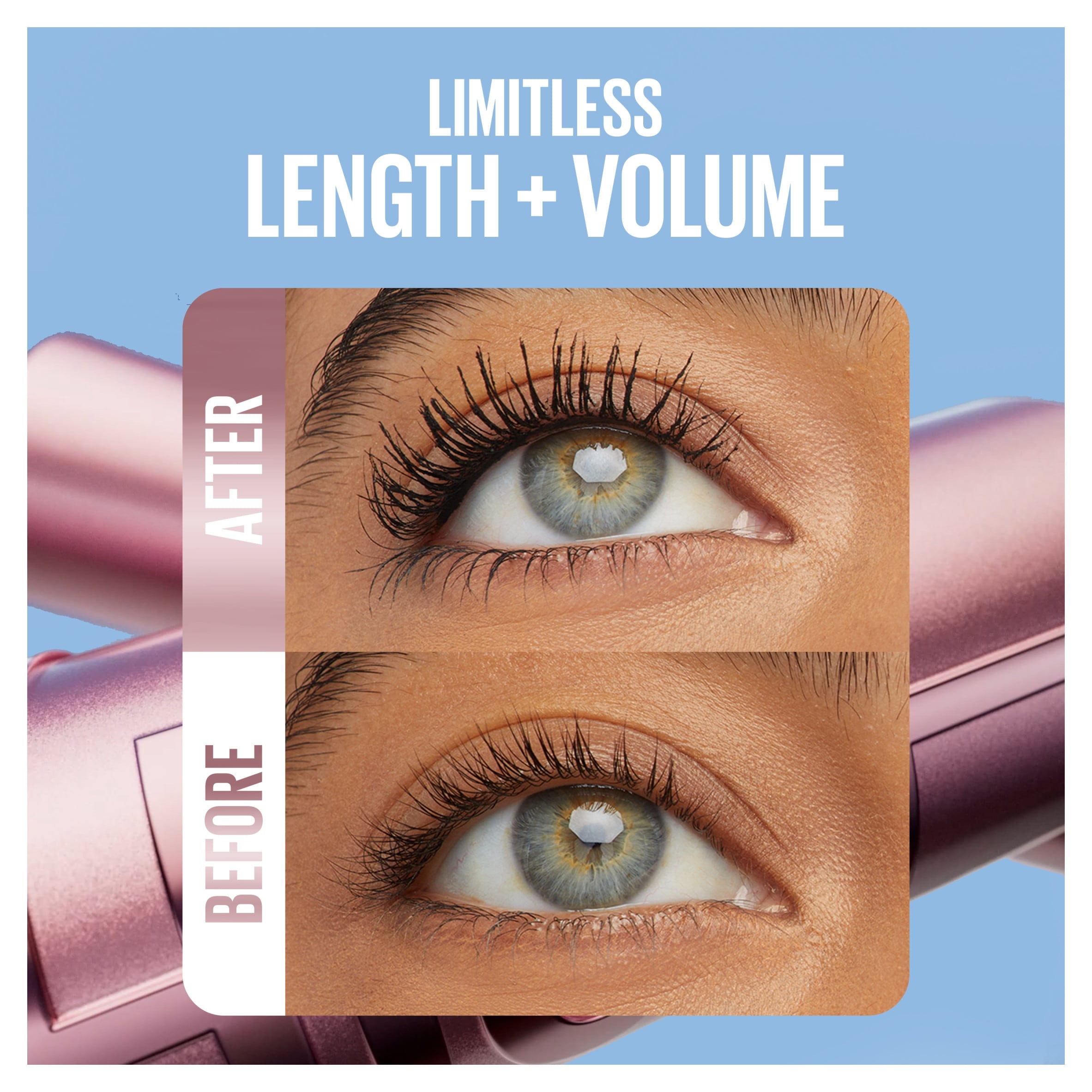Maybelline, Lash Sensational Sky High Mascara, Gold Glitz, 7.5ml thumbnail 2