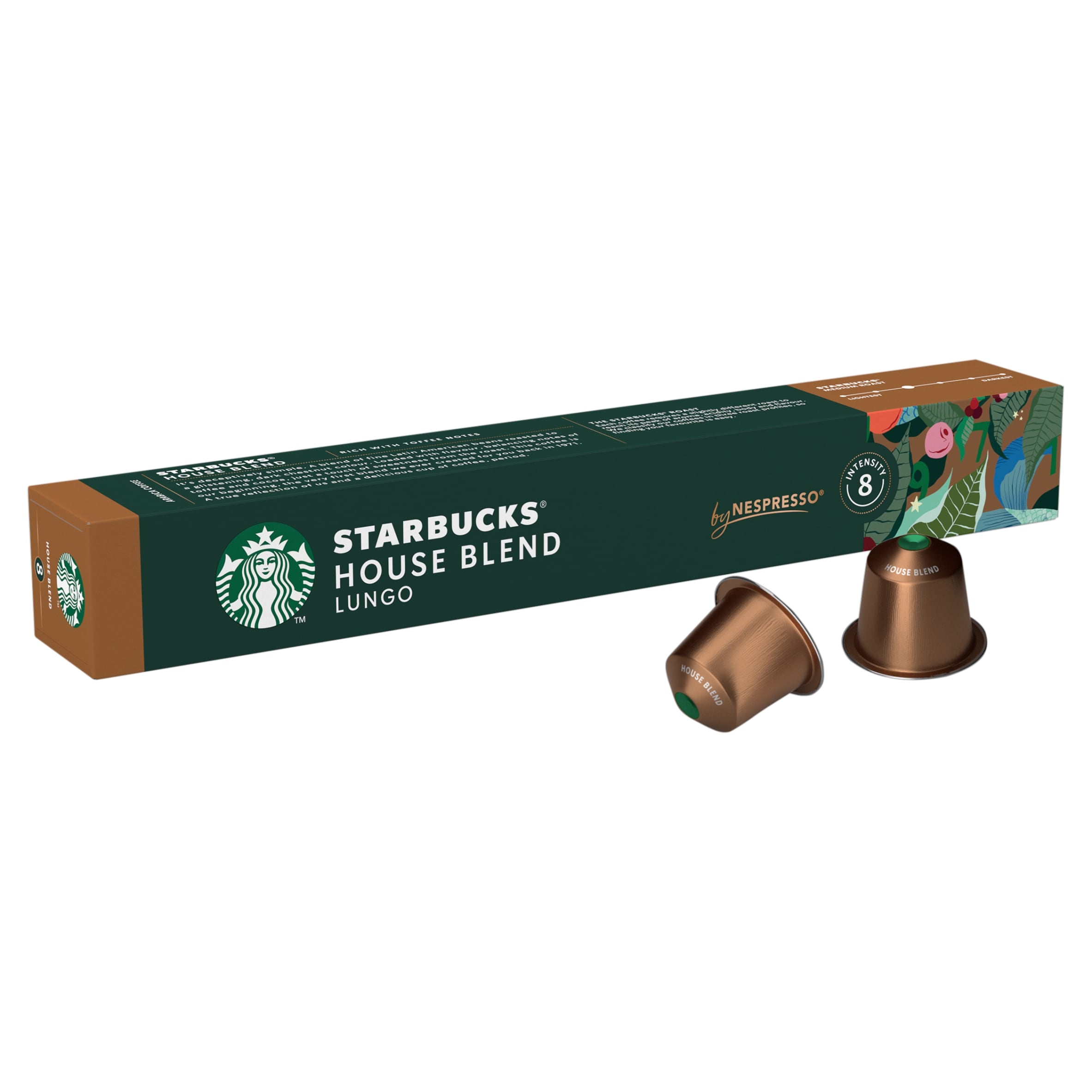 STARBUCKS by Nespresso House Blend Lungo 10 Capsules 52g thumbnail 2