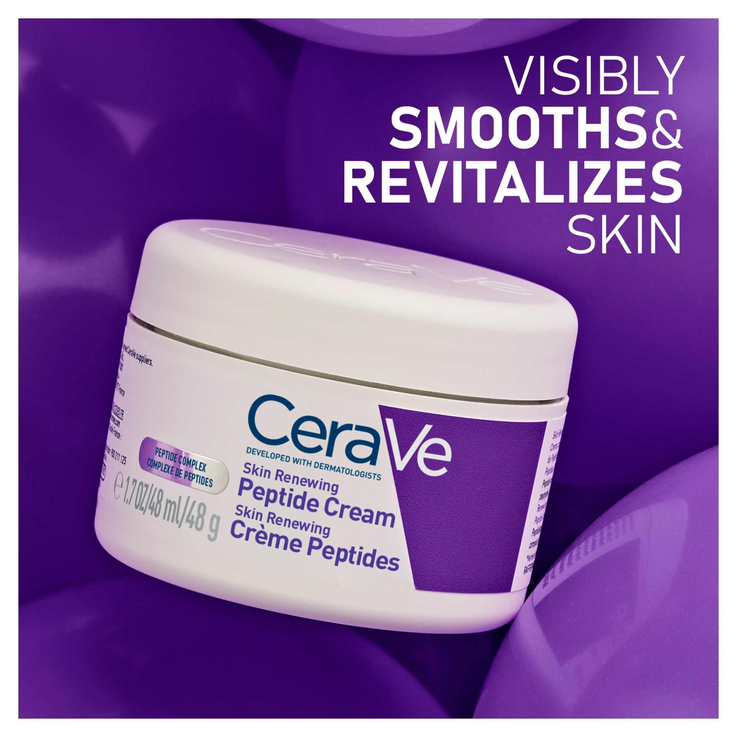 CeraVe 48g Skin Renewing Peptide Cream thumbnail 2