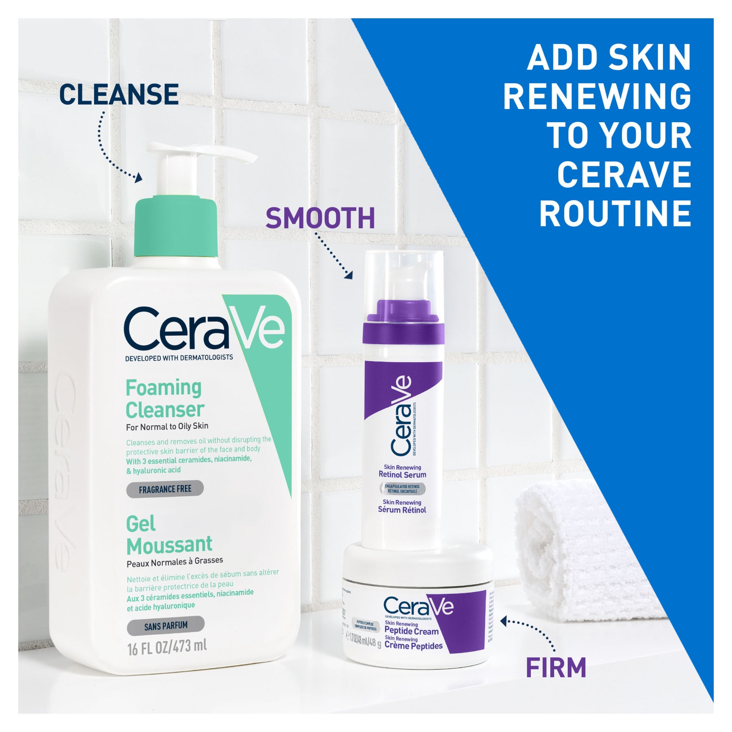 CeraVe 48g Skin Renewing Peptide Cream thumbnail 4