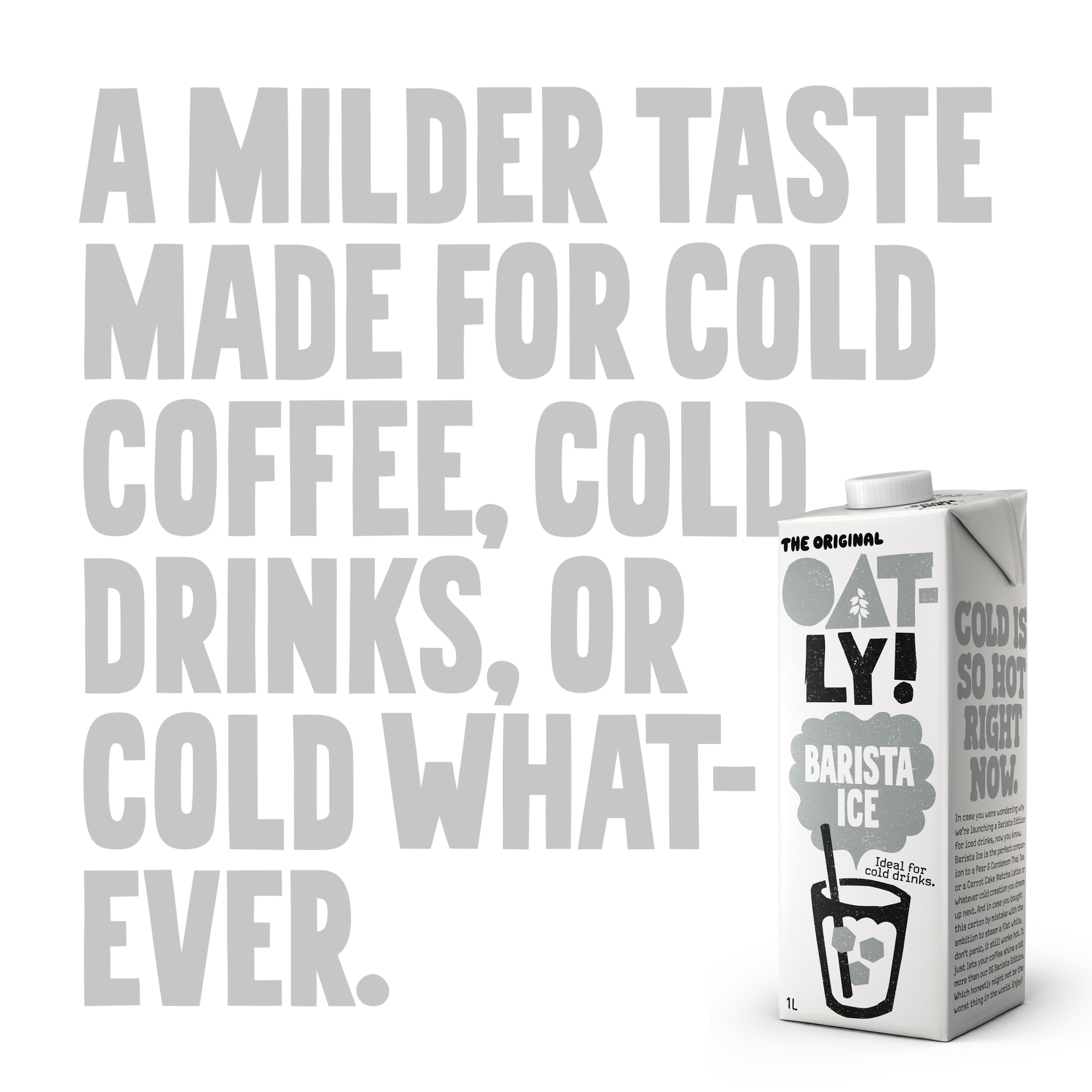 Oatly The Original Oat Drink Barista Ice 1L thumbnail 3