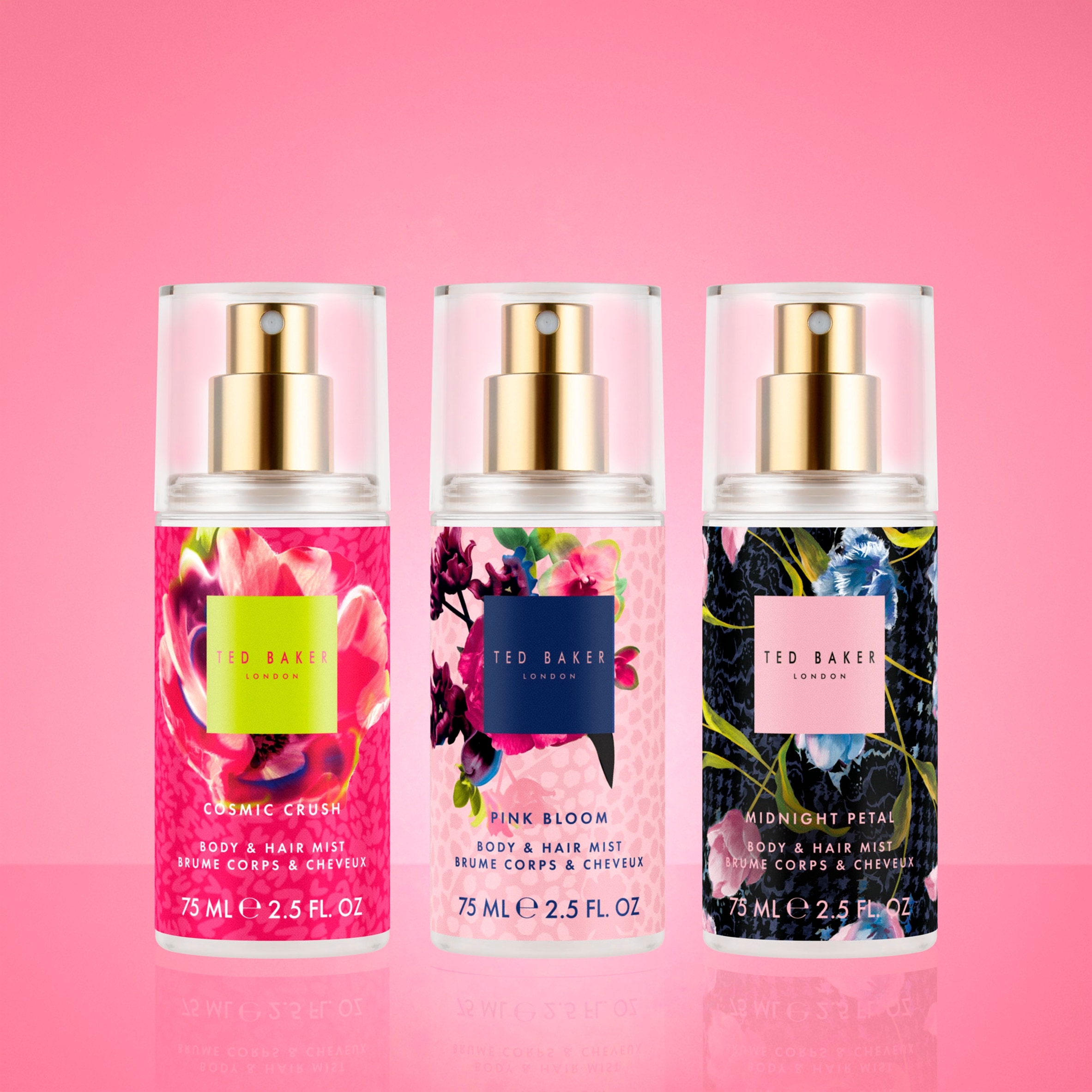Ted Baker London Body & Hair Fragrance Mist Trio Gift set thumbnail 3