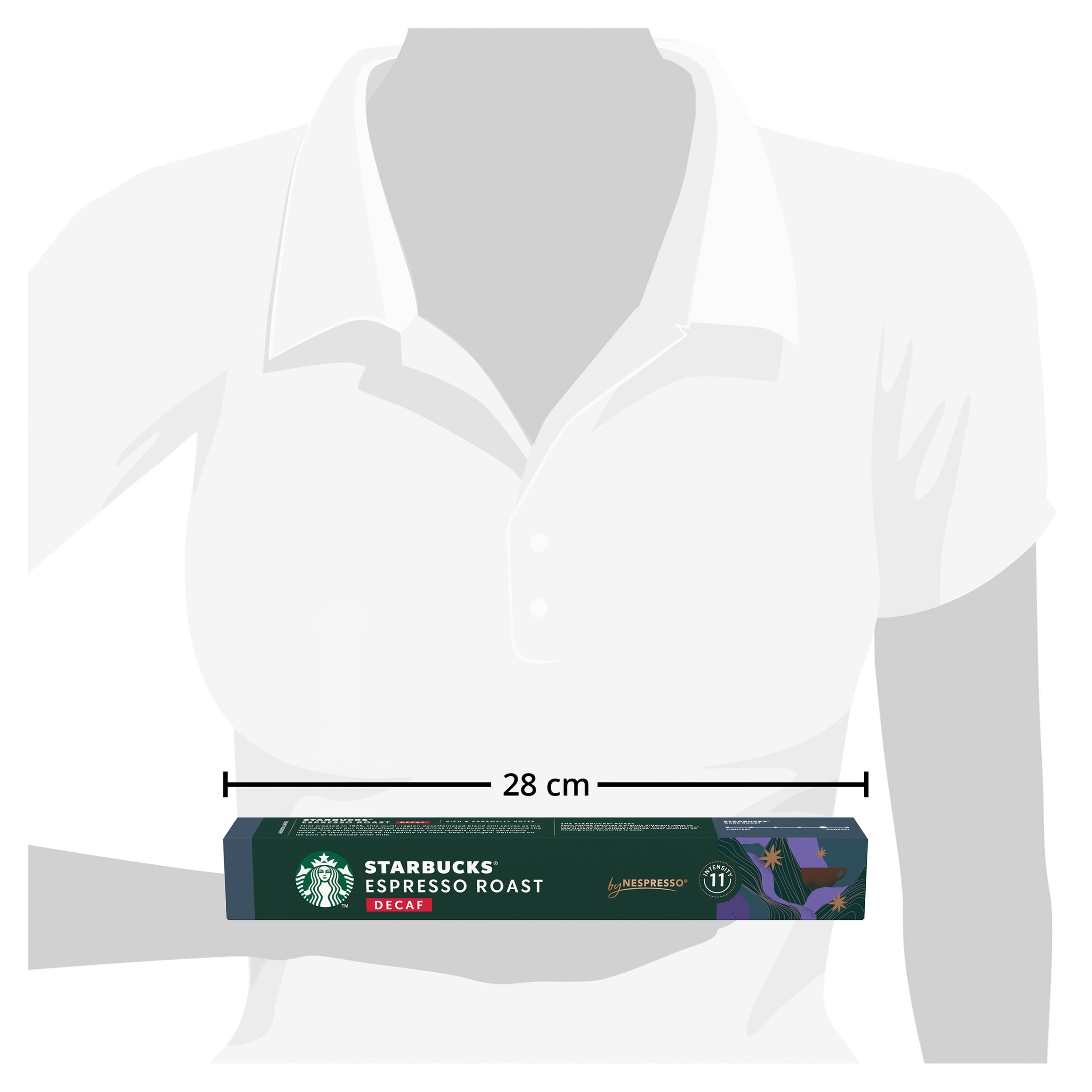 STARBUCKS by Nespresso Espresso Roast Decaf 10 Capsules 55G thumbnail 3