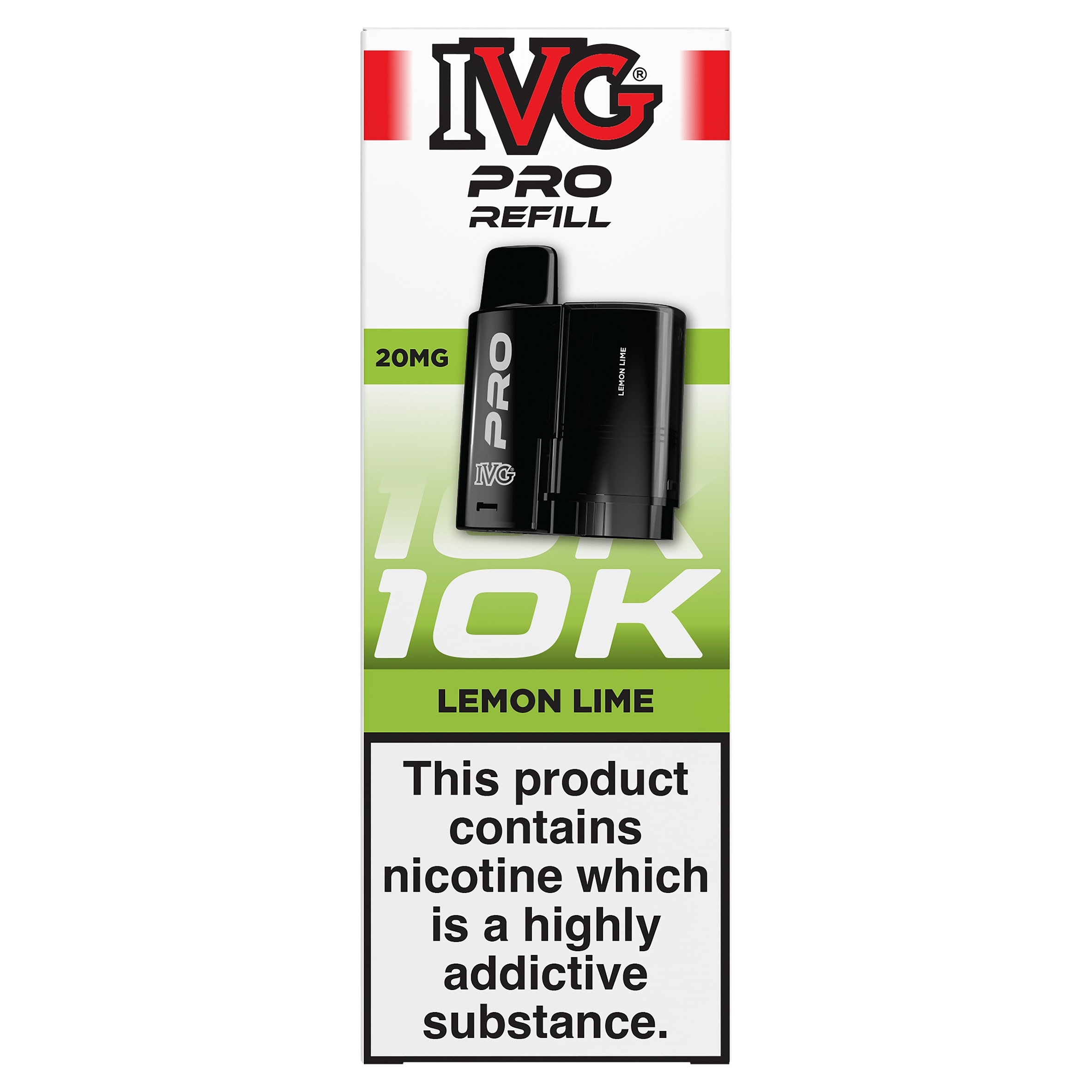 IVG Pro Refill Lemon Lime 12ml