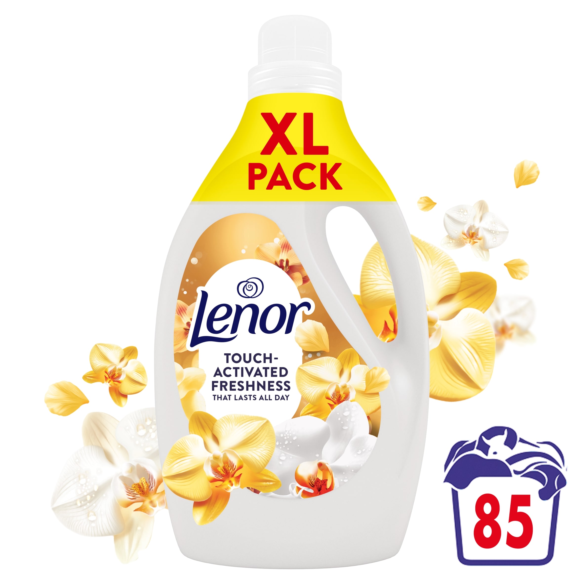 Lenor Fabric Conditioner Gold Orchid XL pack 85 Washes 2.635l