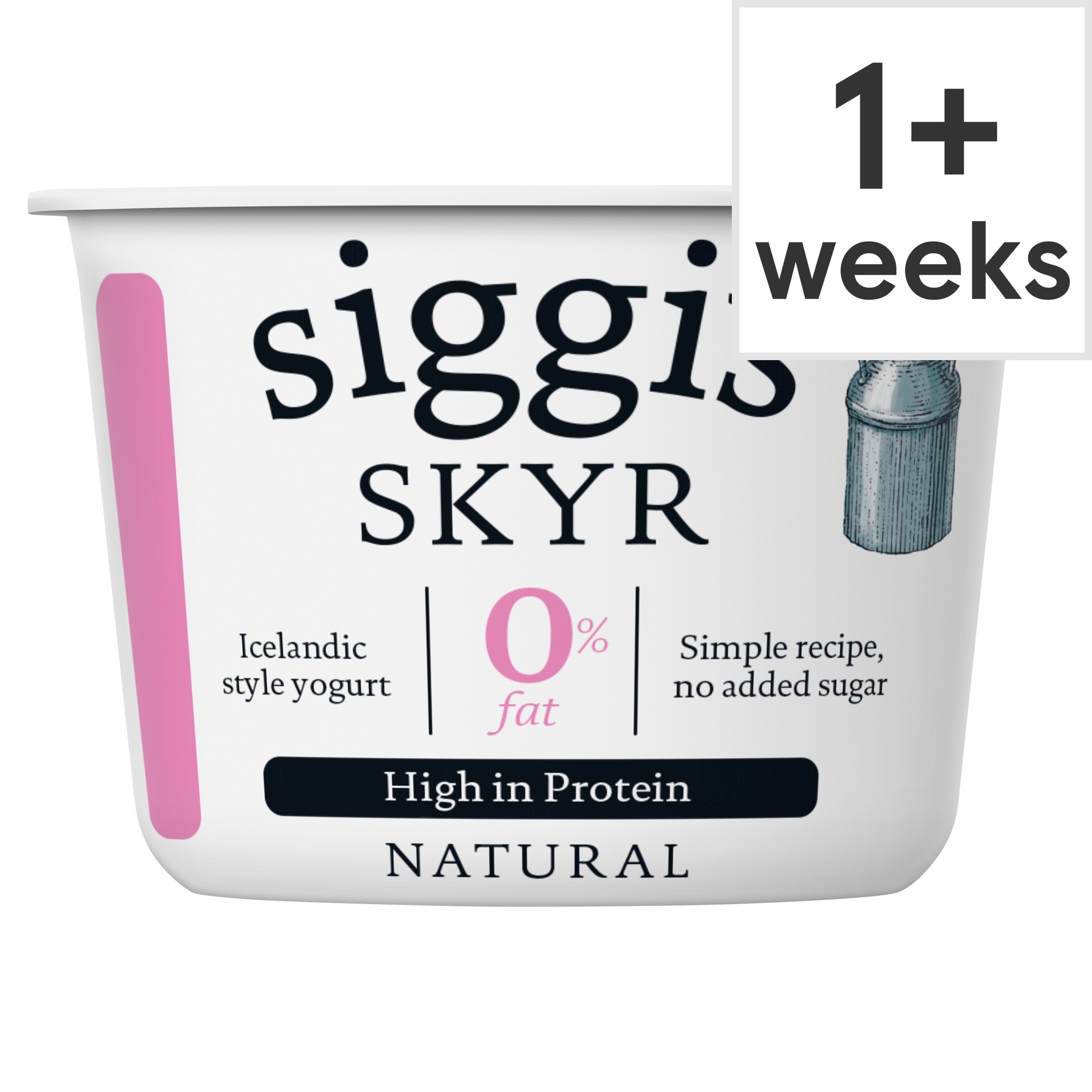 siggi's skyr Natural 0% fat Icelandic style yogurt 450g