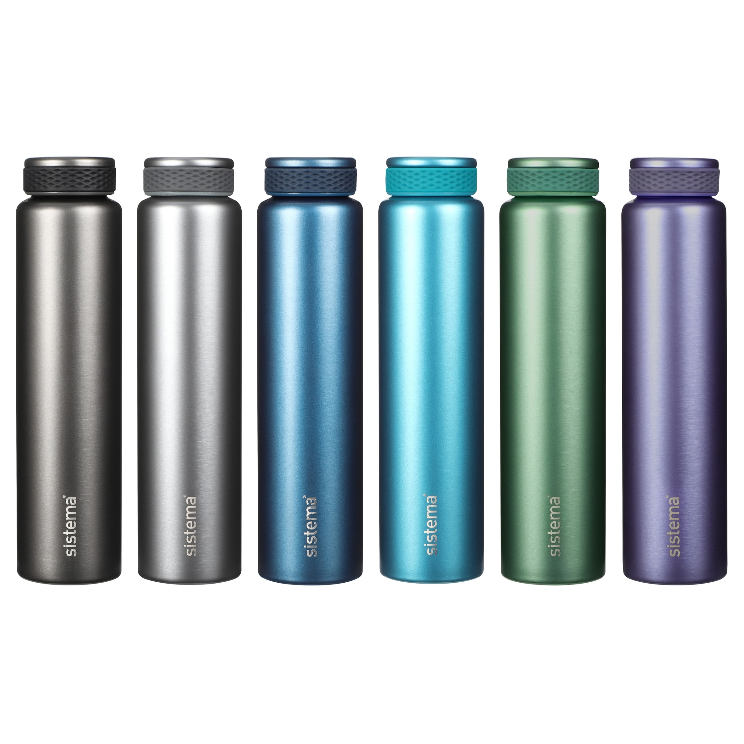 Sistema Chic Stainless Steel Water Bottle Assorted 280ml thumbnail 3