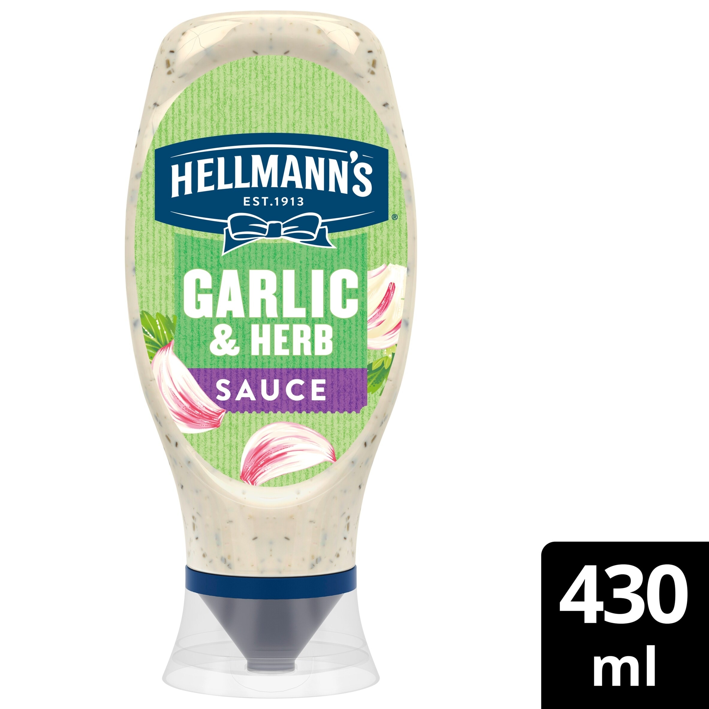 Hellmann's Garlic & Herb Sauce 430ml