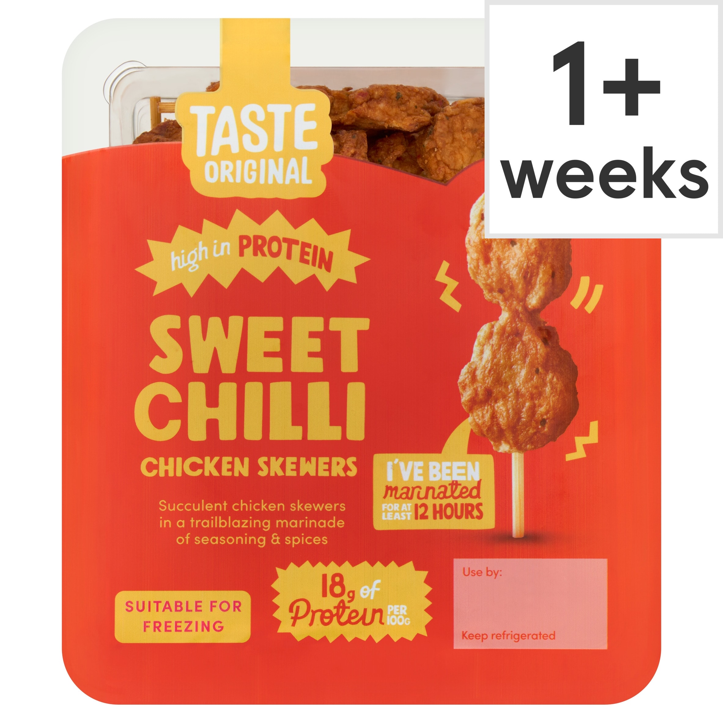 Taste Original Sweet Chilli Chicken Skewers 200g