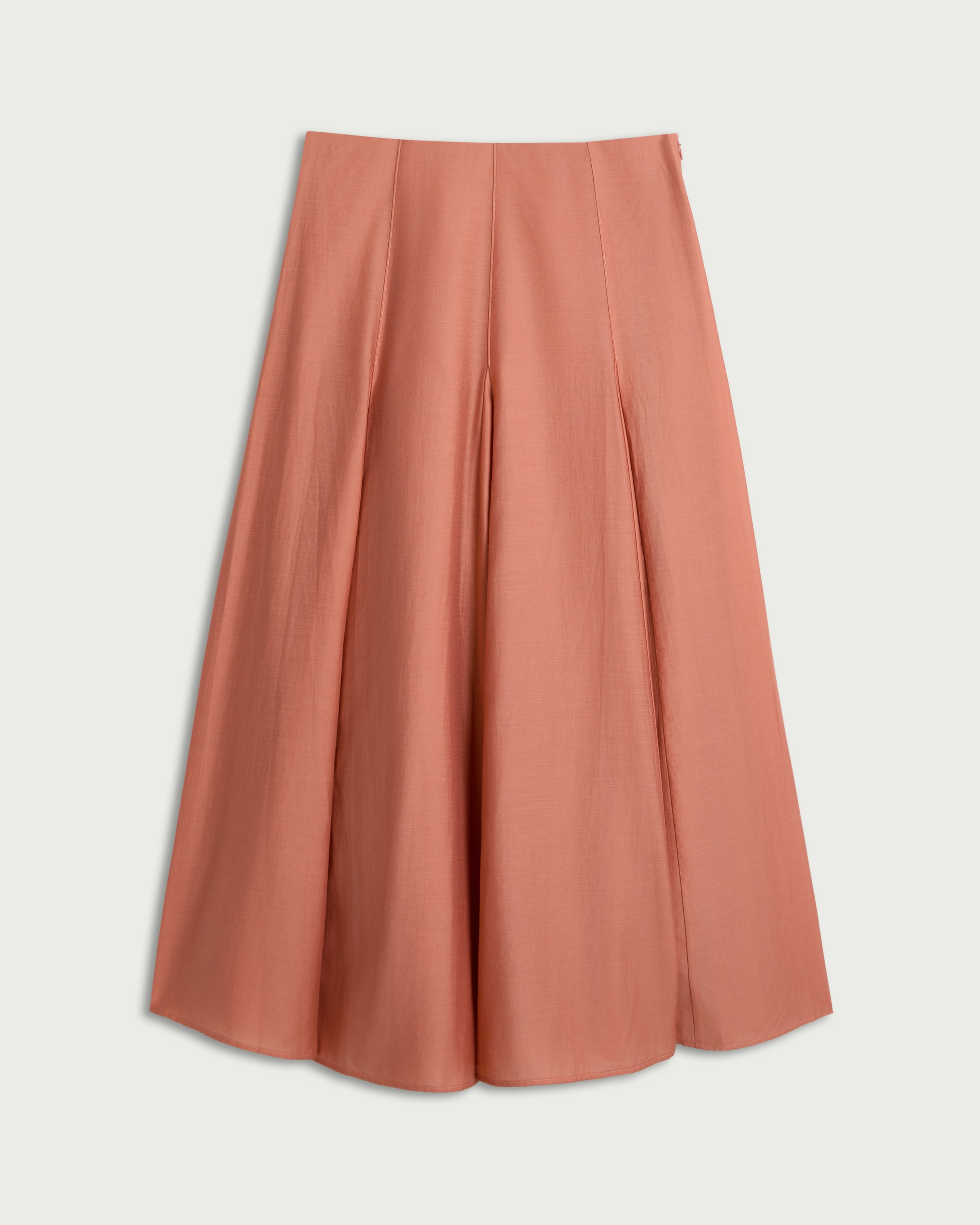 The F&F Edit Co-ord Midi Skirt in Peach thumbnail 4