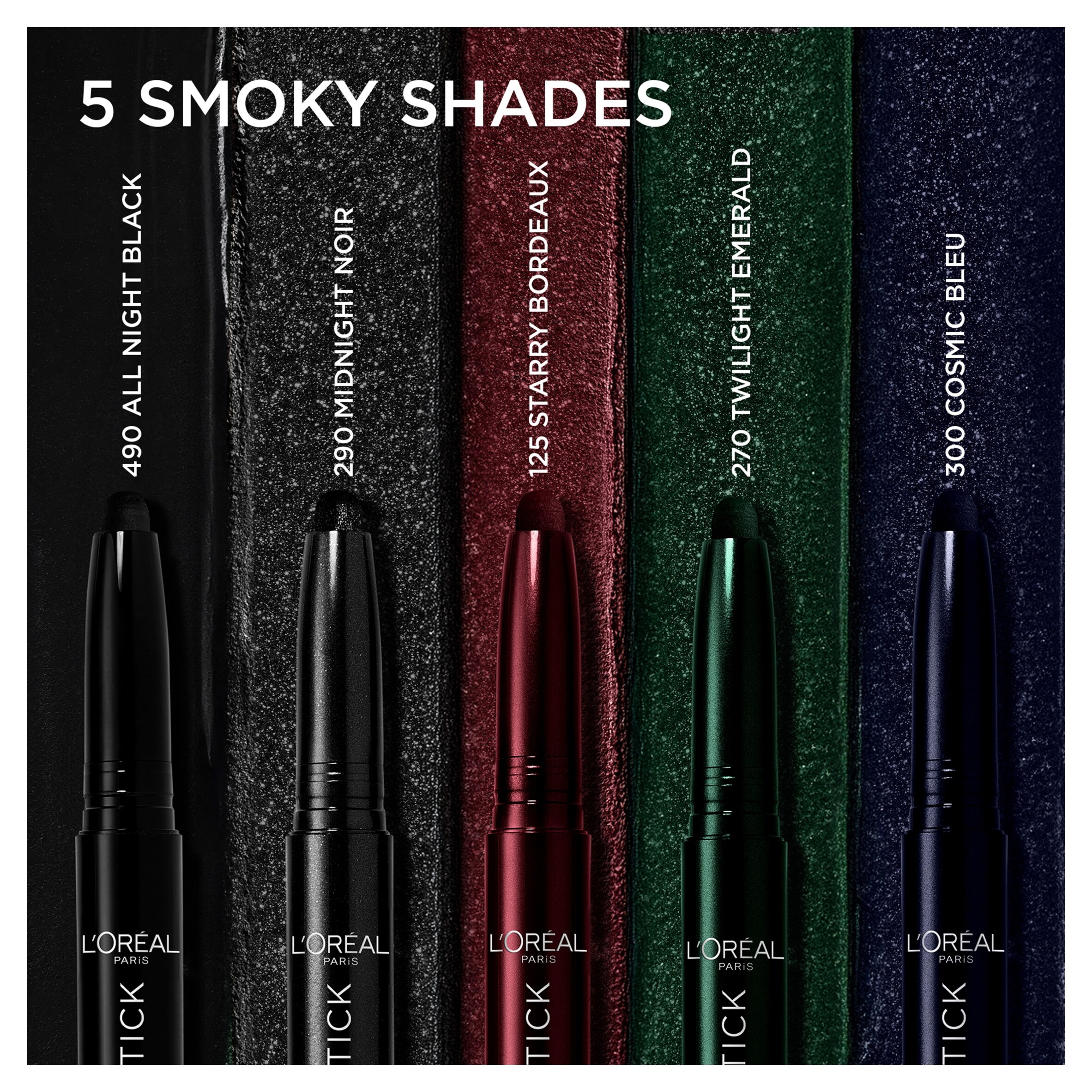 L'oreal Paris, Le Shadow Stick, 125 Starry Bordeaux thumbnail 5