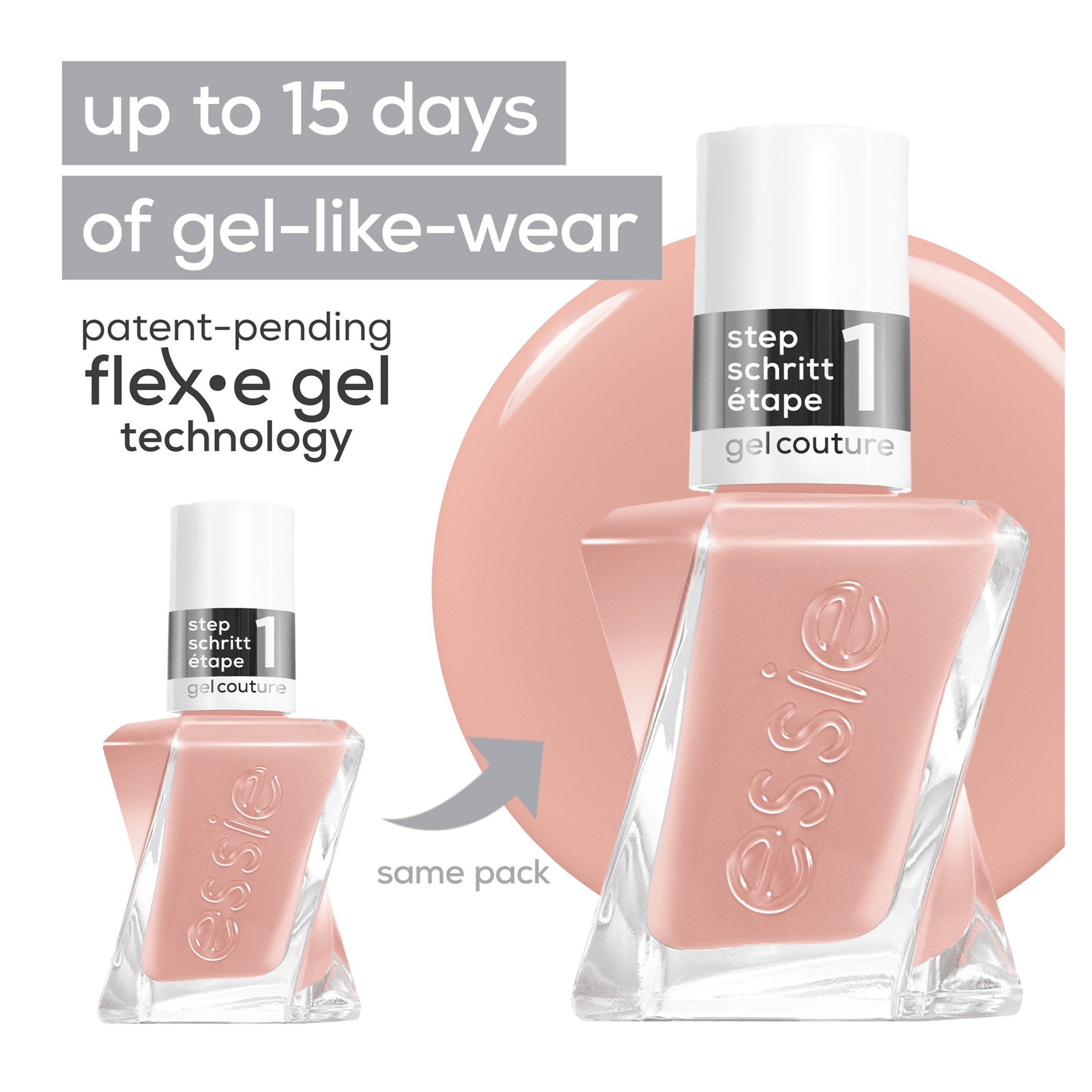 Essie Gel Couture, Of Corset Nail Polish, 13.5ml thumbnail 4