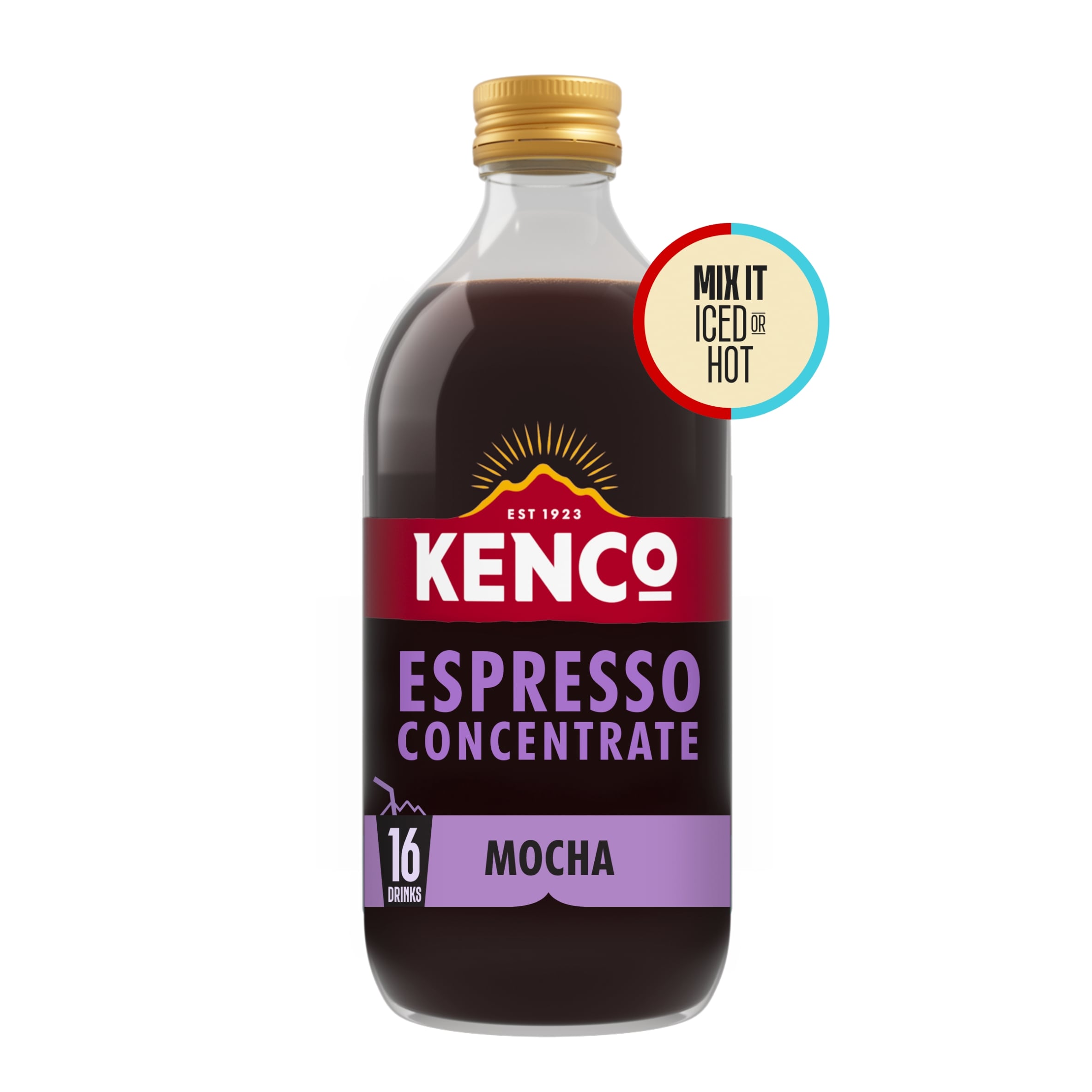 KENCO ICED HOT ESPRESSO CONCENTRATE MOCHA 485 ML
