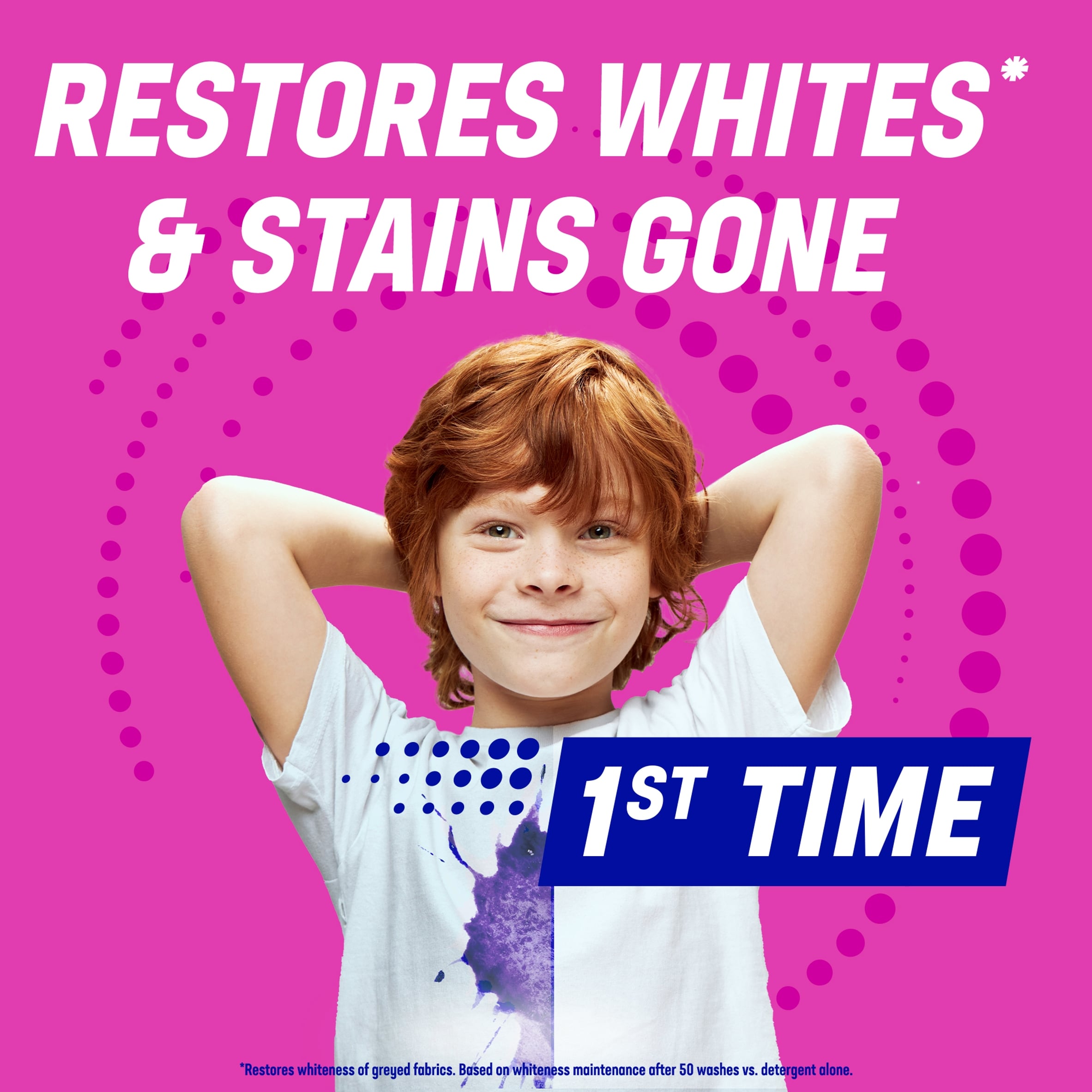 Vanish Gold Oxi Action Whitener & Stain Remover For Crystal Whites 450g thumbnail 5