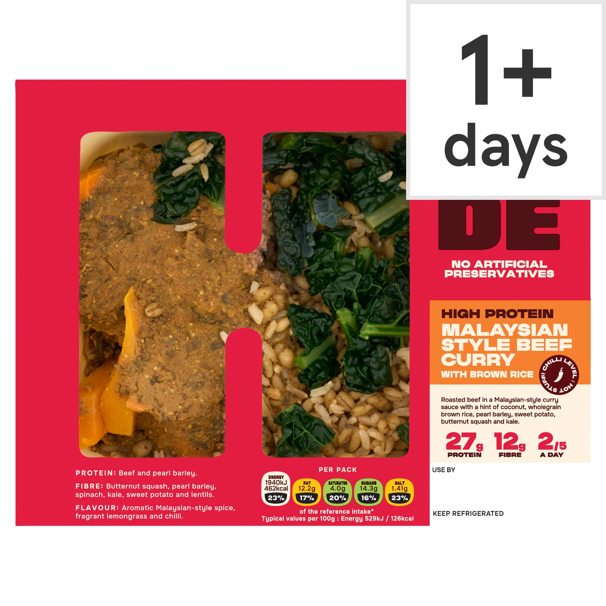 Hide Malaysian Coconut Beef Curry with Brown Rice 380g