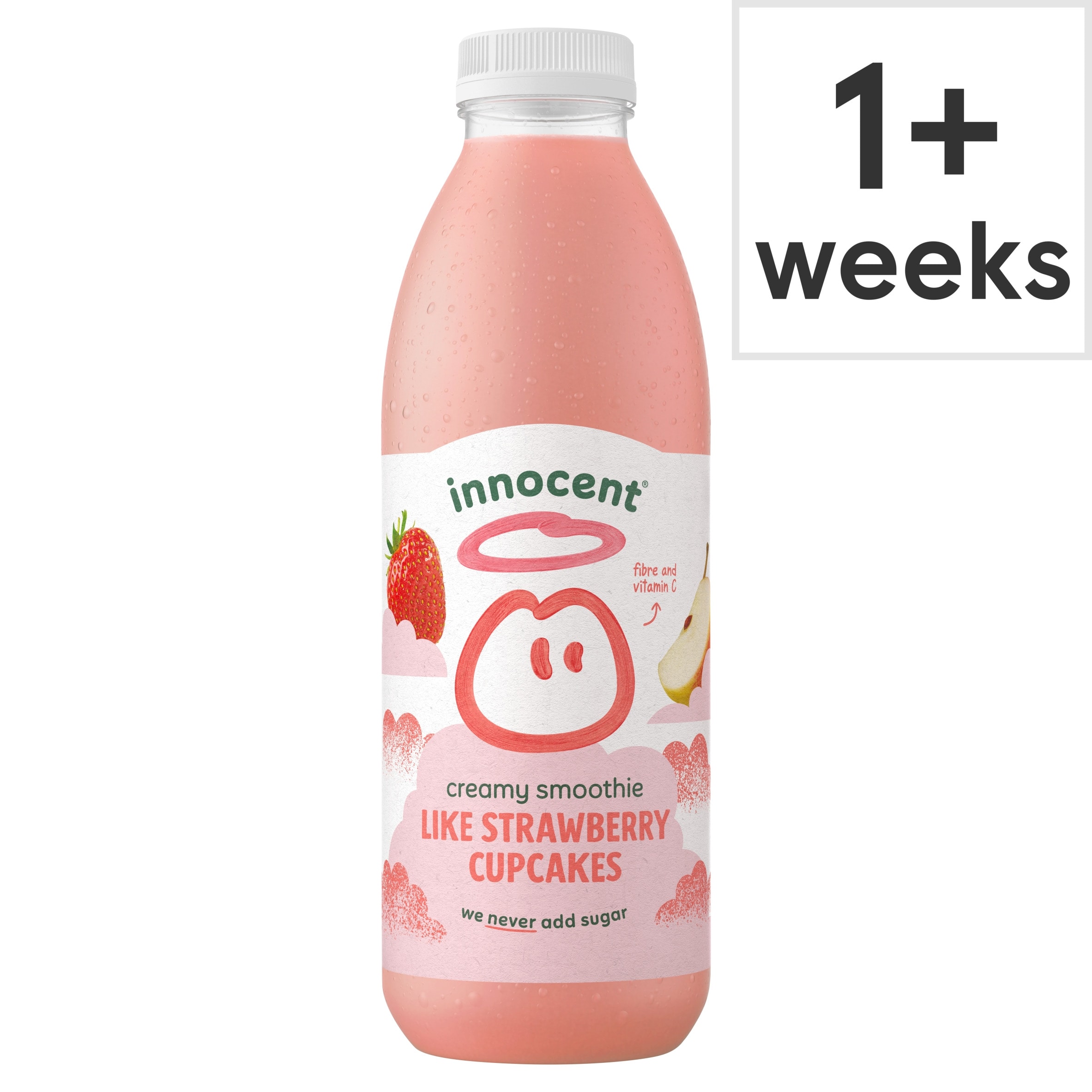 innocent Like Strawberry Cupcakes Creamy Smoothie 750ml