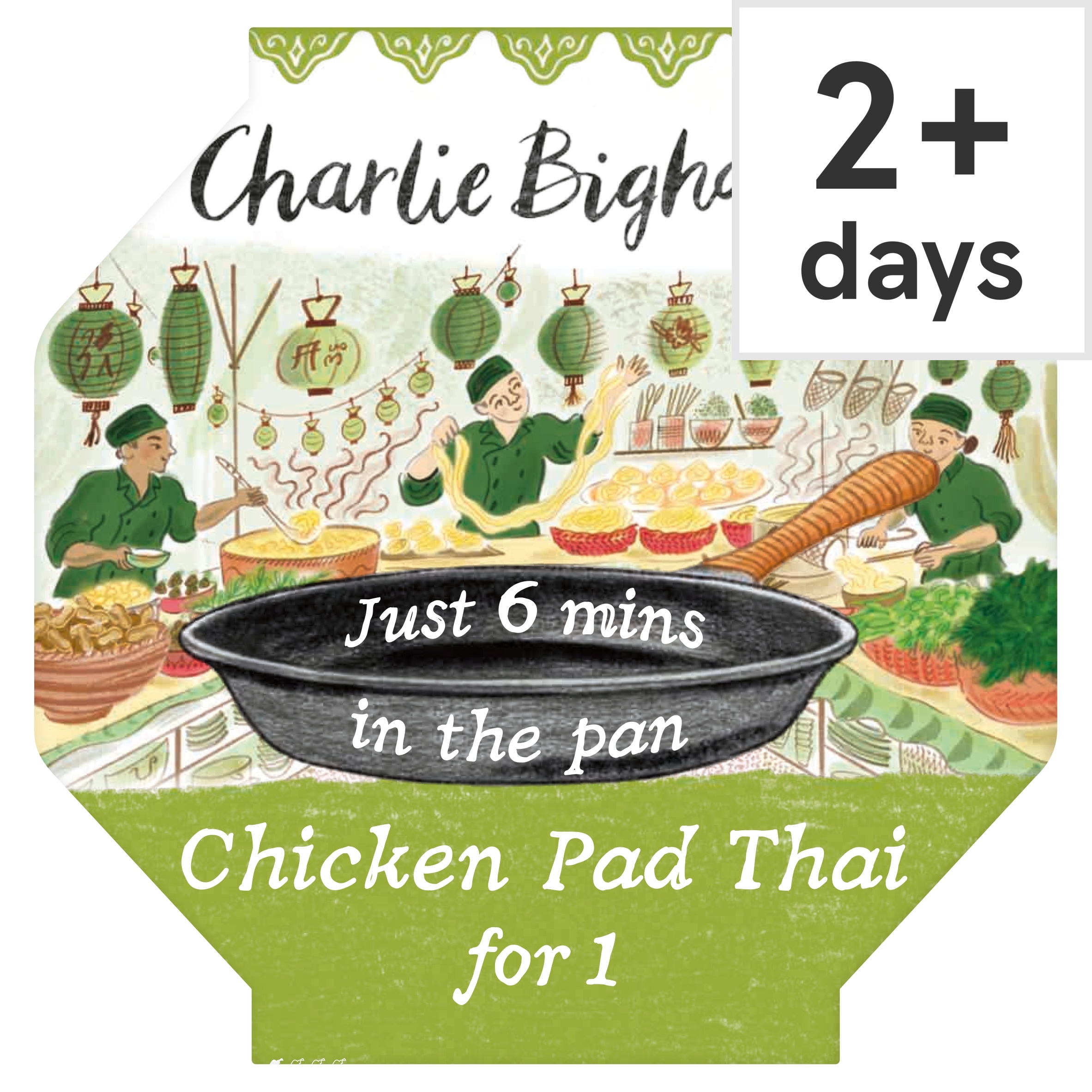 Charlie Bigham's Pan Fry Chicken Pad Thai 380g
