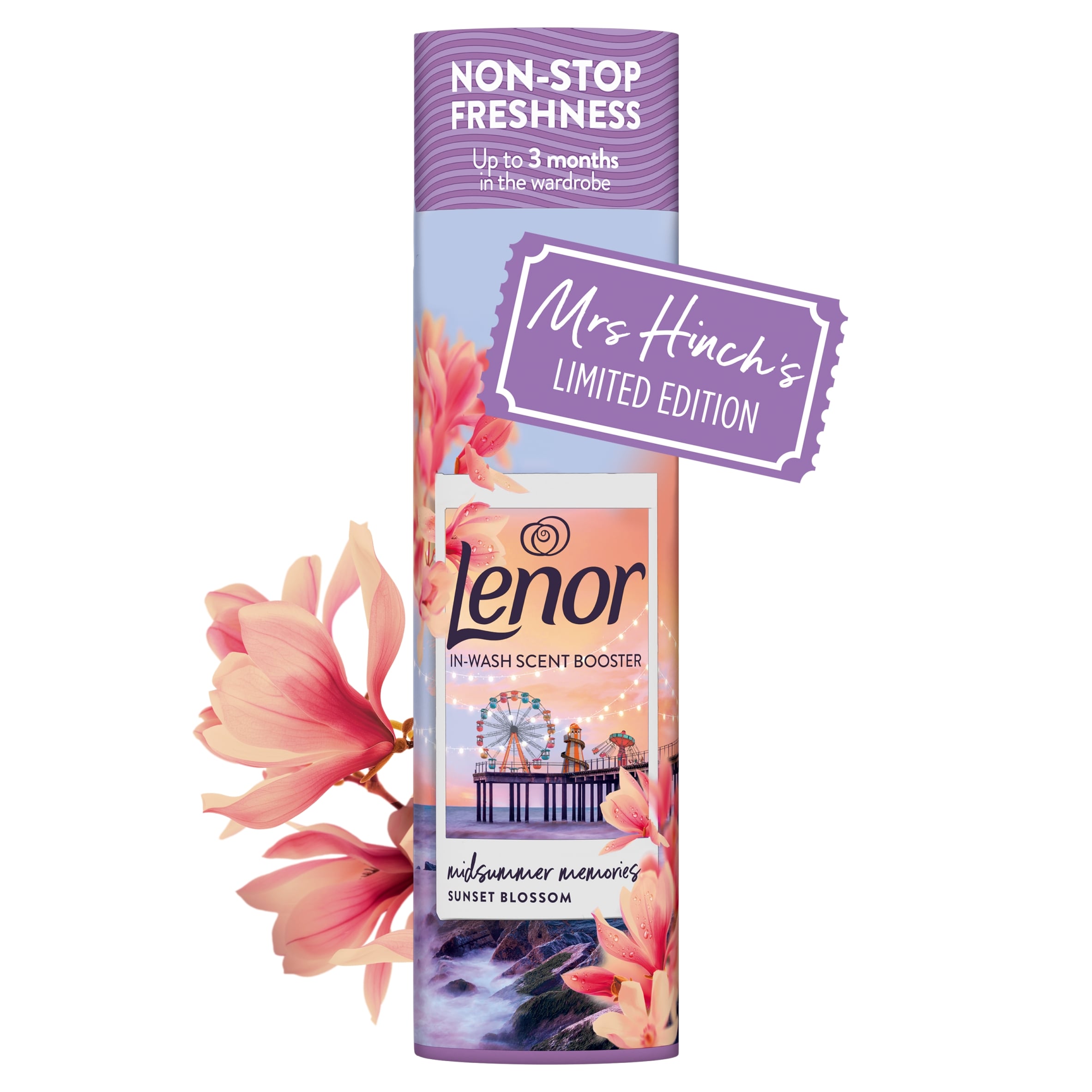 Lenor In-Wash Scent Booster Mrs Hinch Limited Edition Midsummer Memories Sunset Blossom 280g