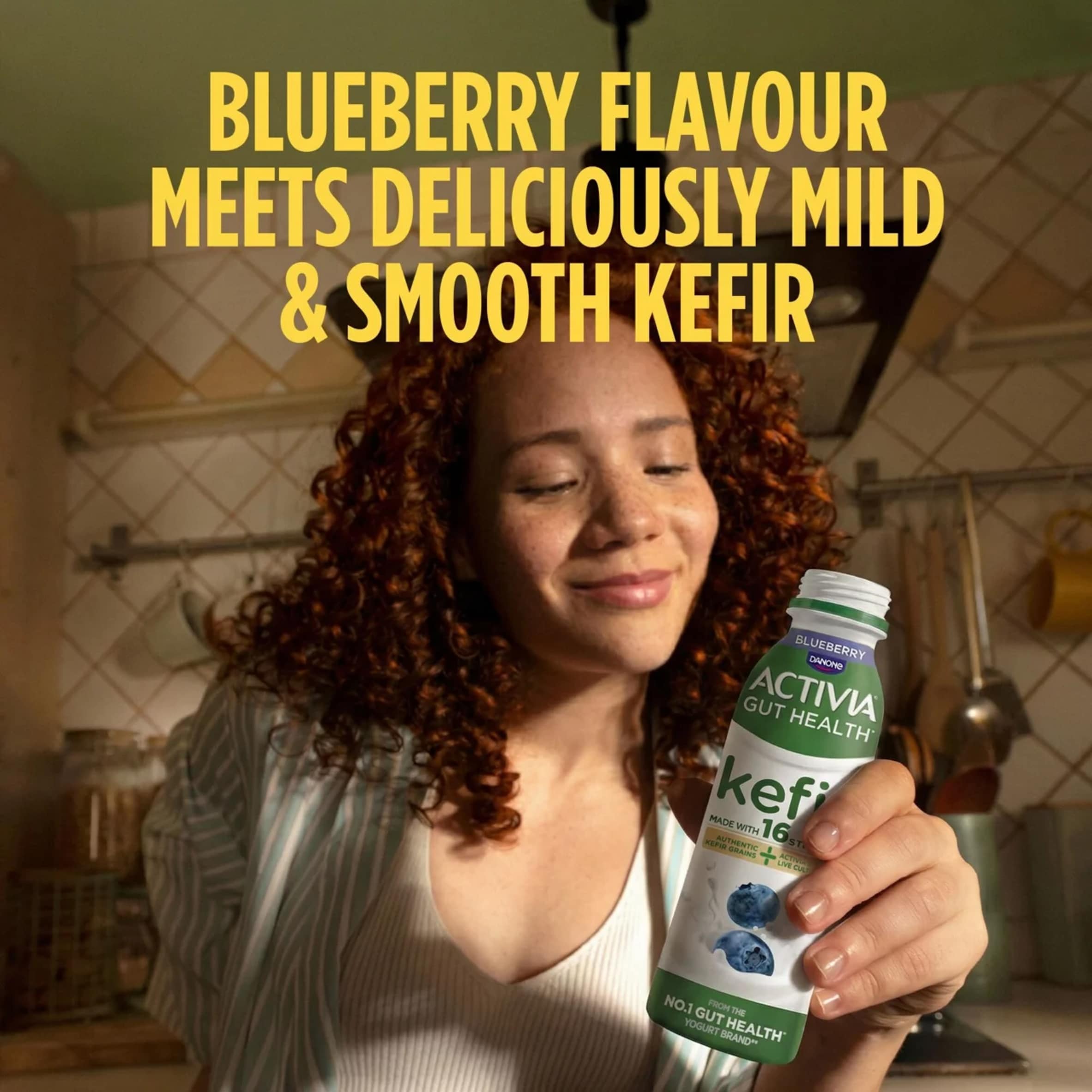 Activia Kefir Blueberry Gut Health Kefir Drink 280g thumbnail 5