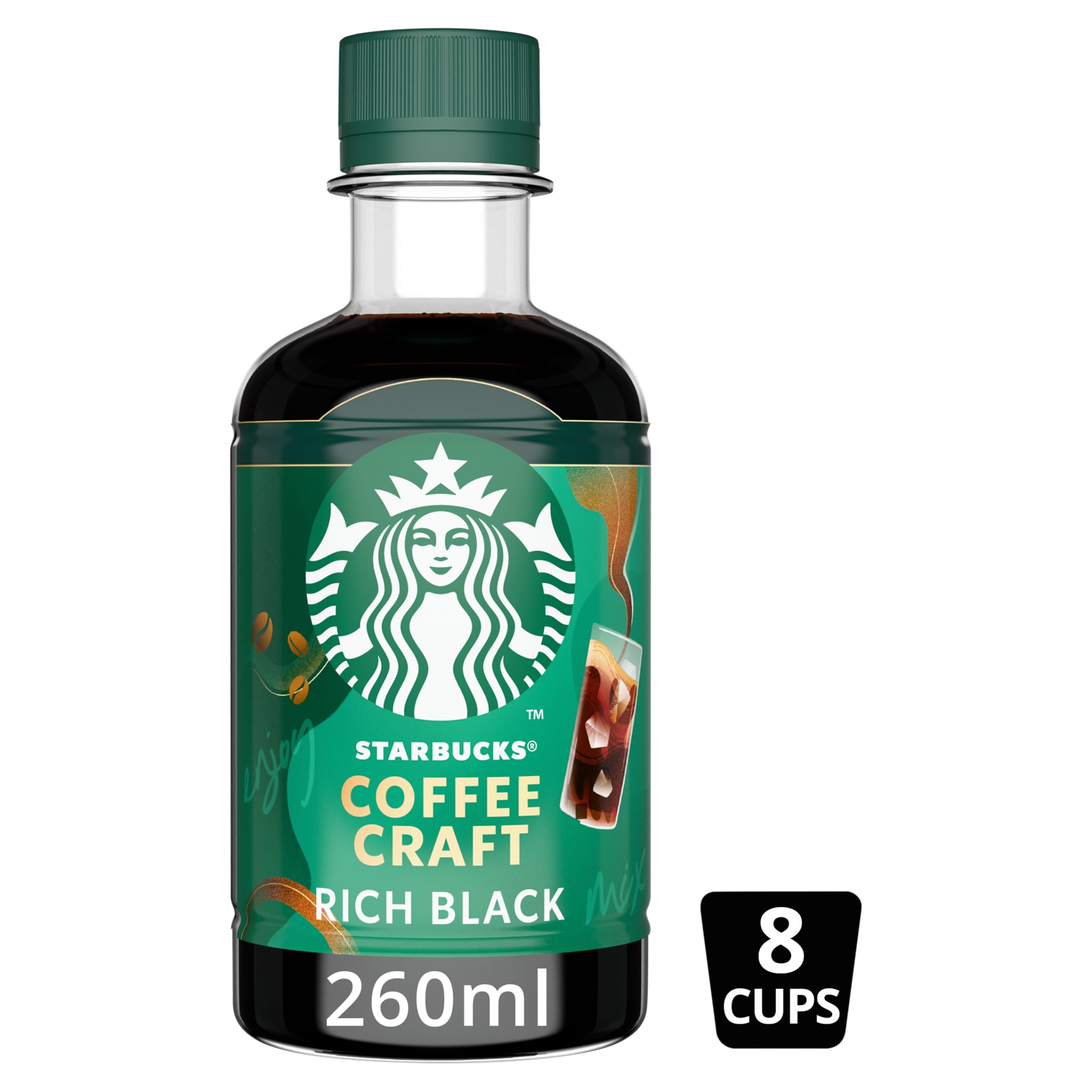 Starbucks Iced Coffee Rich Black Concentrated 260ml