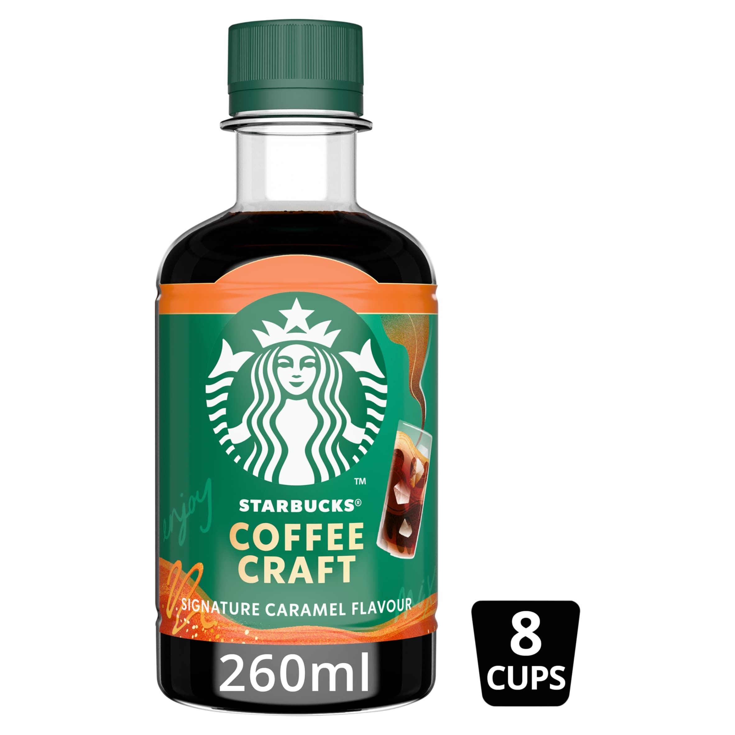 Starbucks Iced Coffee Signature Caramel Flavour Concentrate 260ml