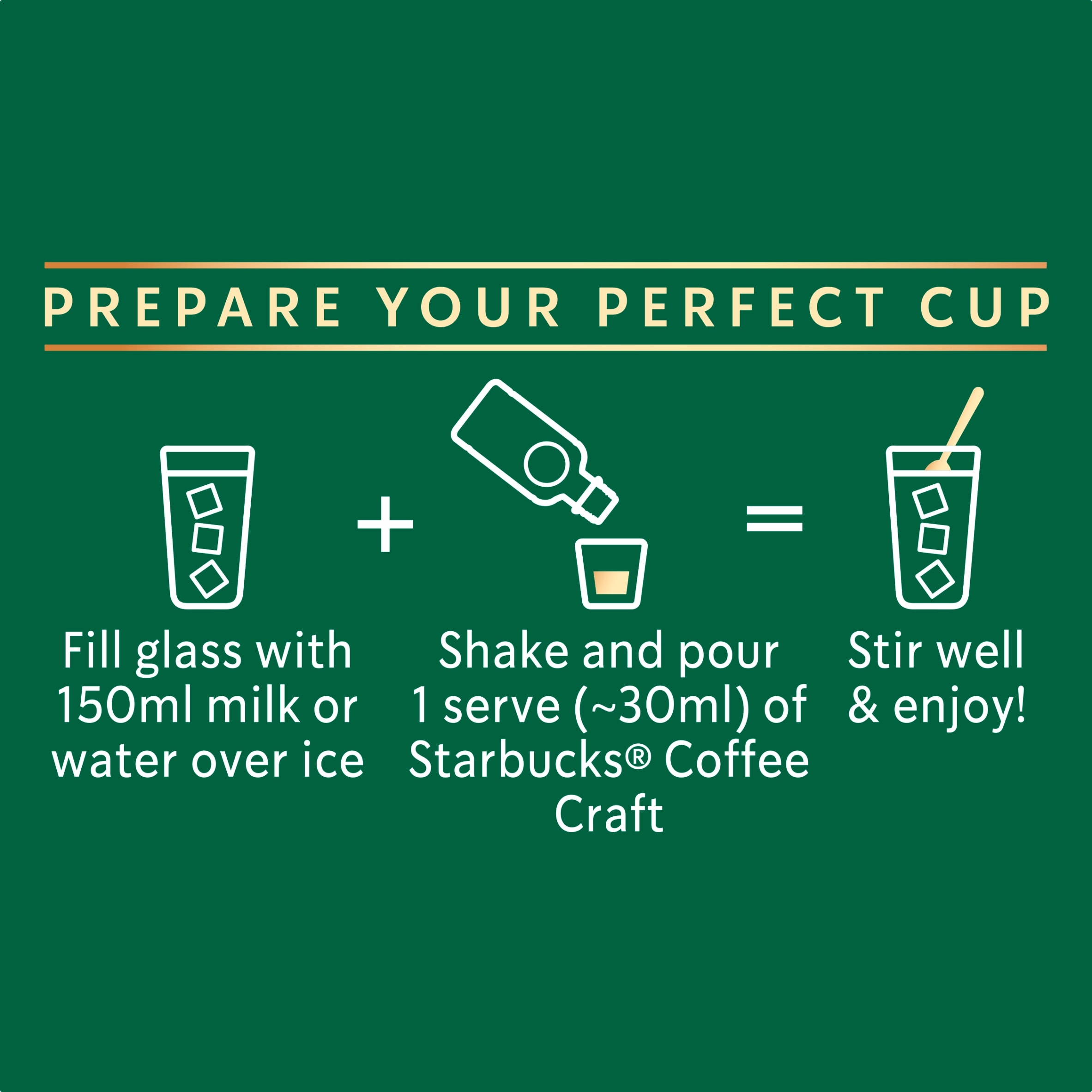 Starbucks 260ml Signature Caramel Flavour Concentrated Iced Coffee thumbnail 4
