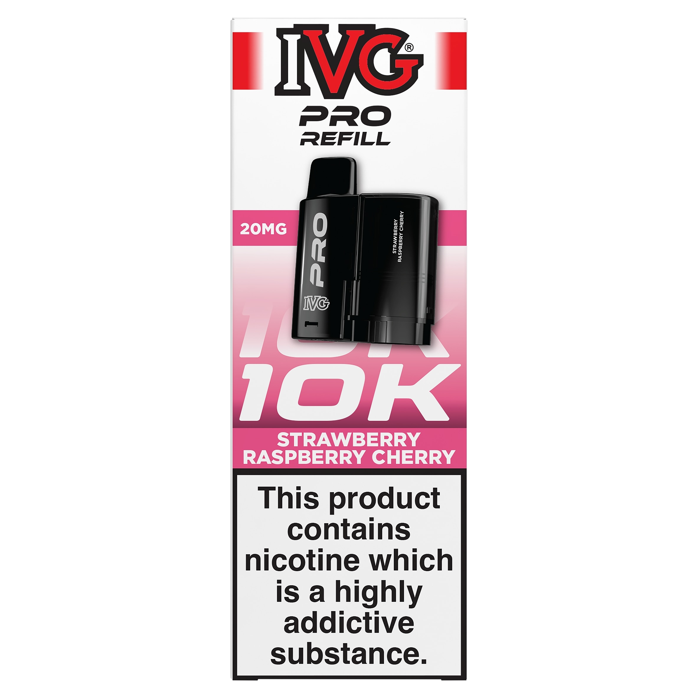 IVG PRO Strawberry Raspberry Cherry 20mg