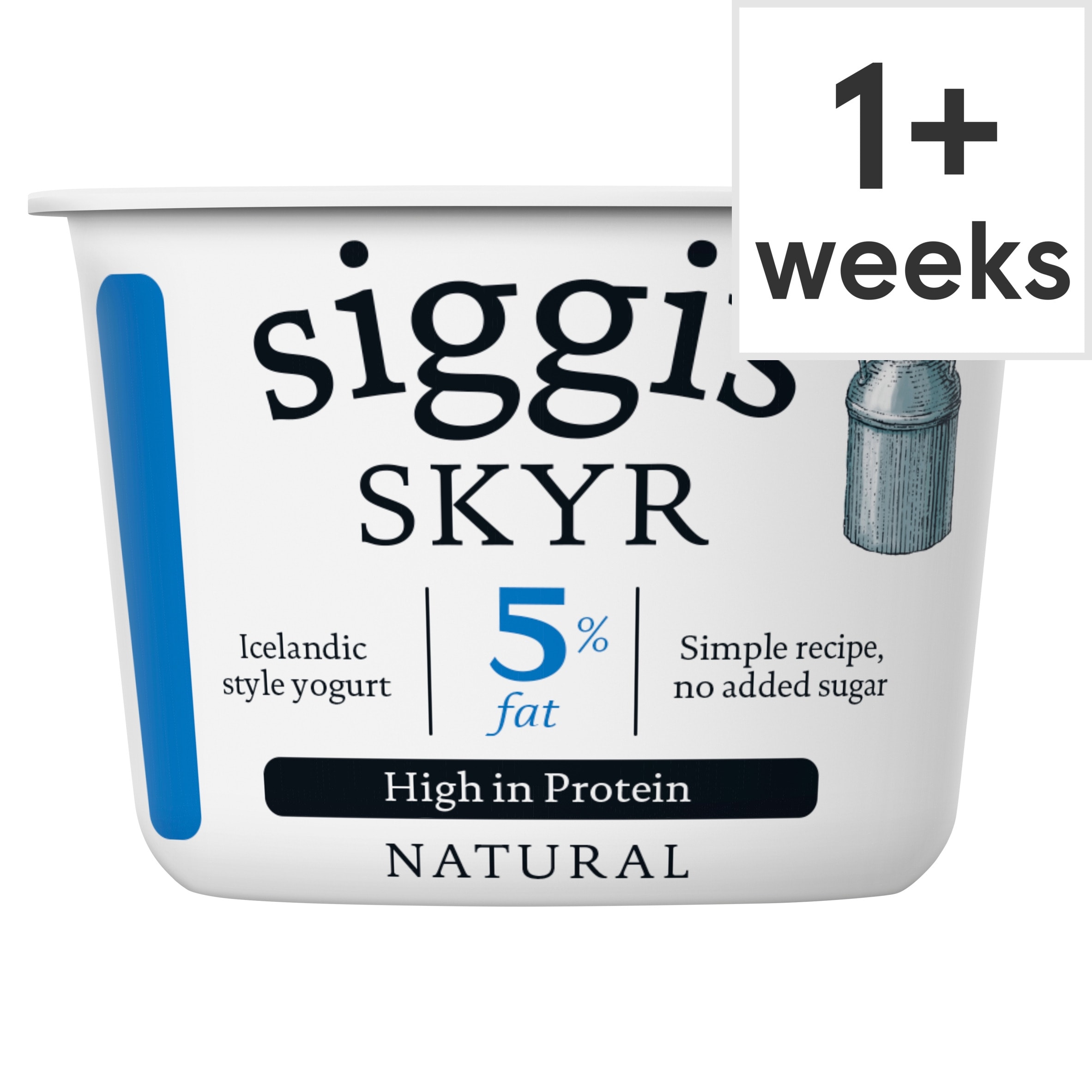 siggi's skyr Natural 5% fat Icelandic style yogurt 450g