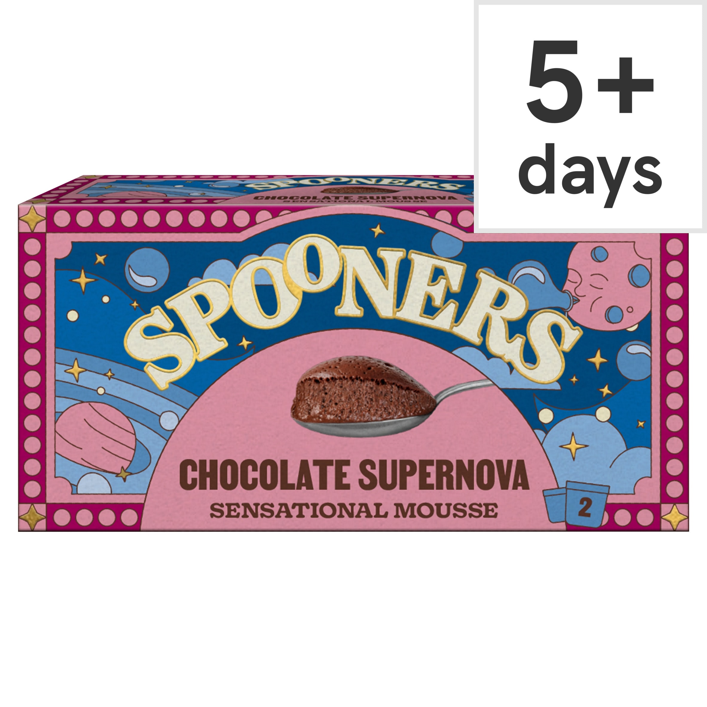Spooners Chocolate Supernova Sensational Mousse 2x70g