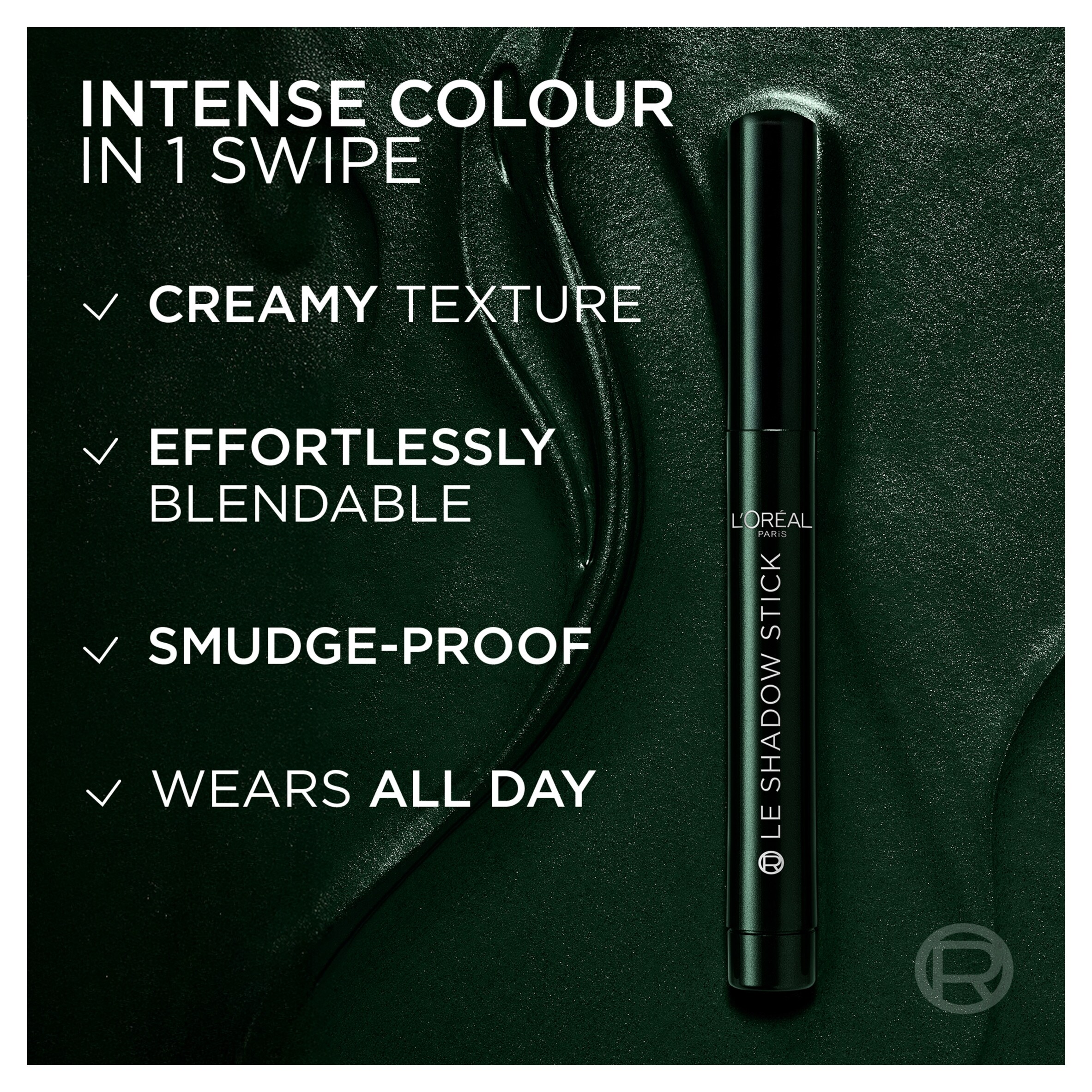 L'Oreal Paris, Le Shadow Stick, 270 Twilight Emerald thumbnail 4