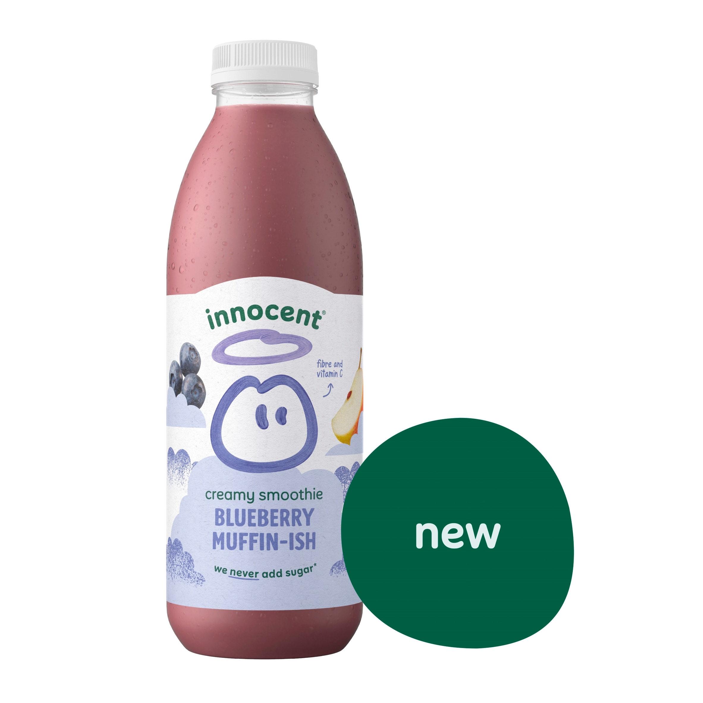 innocent Blueberry Muffin-ish Creamy Smoothie 750ml thumbnail 2
