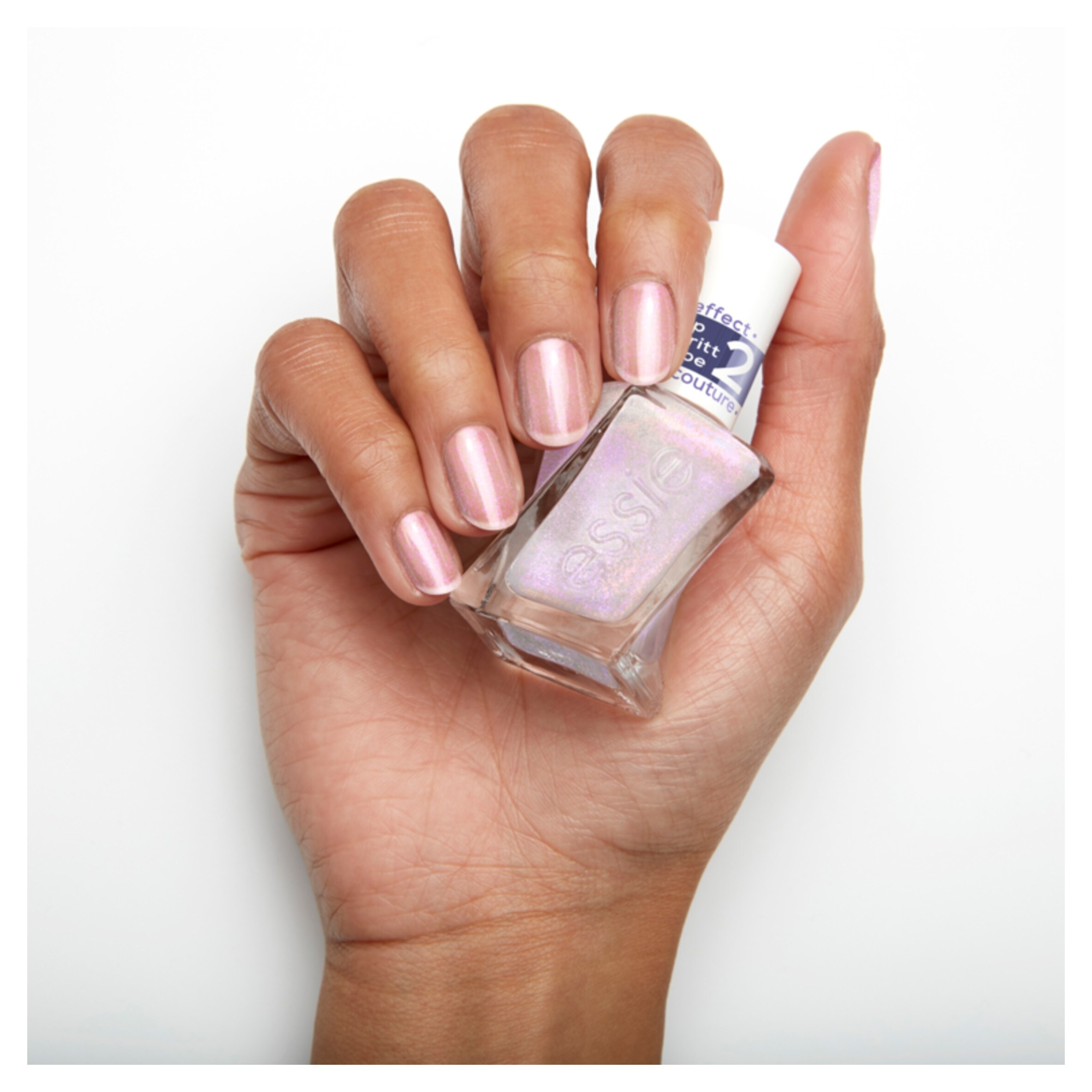 Essie Gel Couture Blushed Metal Top Coat Nail Polish 13.5ml thumbnail 3