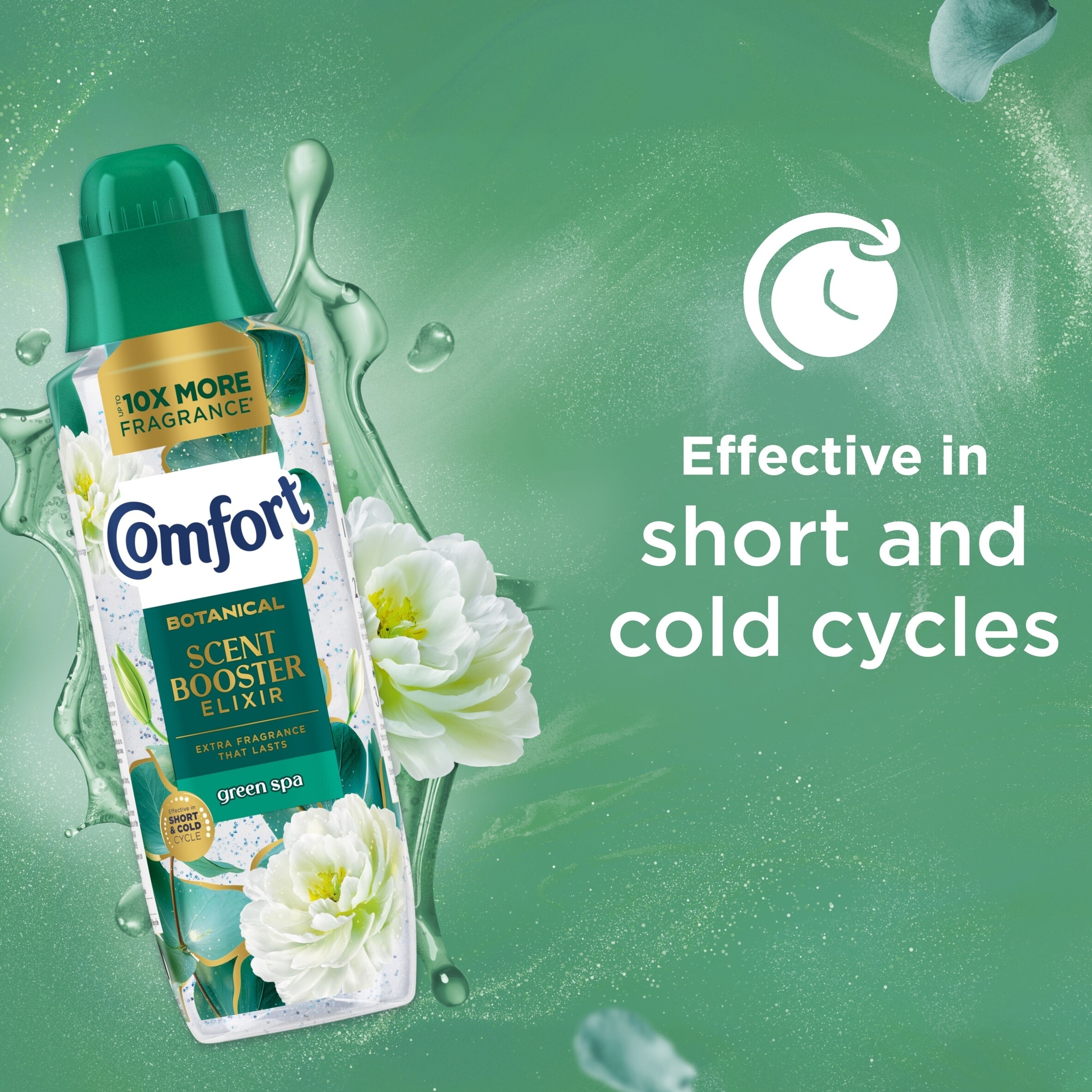 Comfort Botanical Scent Booster Elixir Green Spa 460ml thumbnail 4
