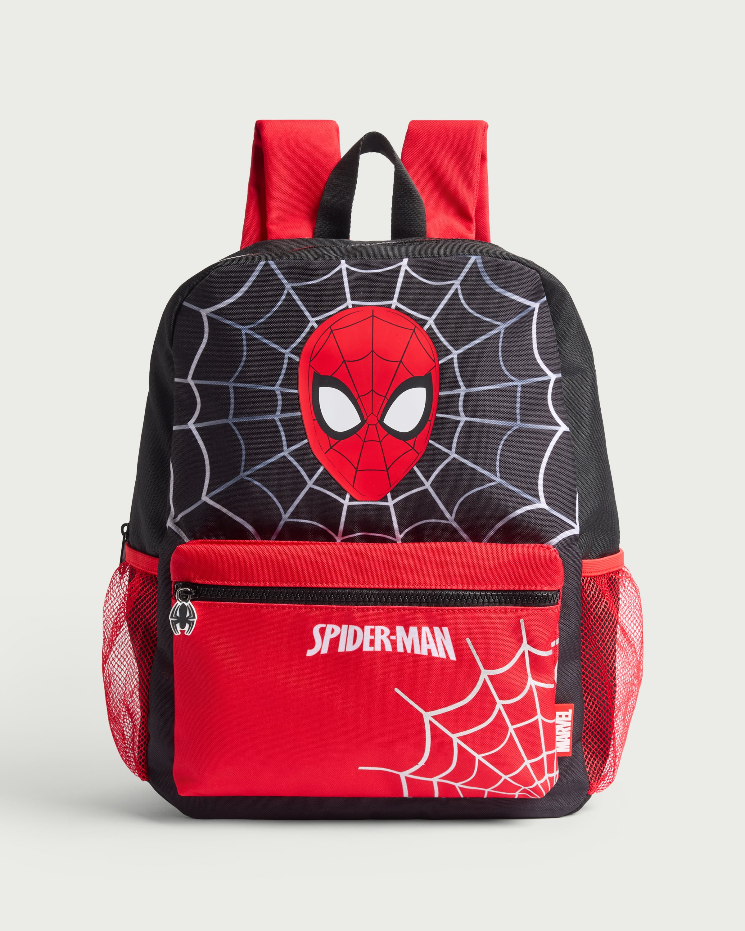 Marvel Spider-Man Web Print Backpack in Red