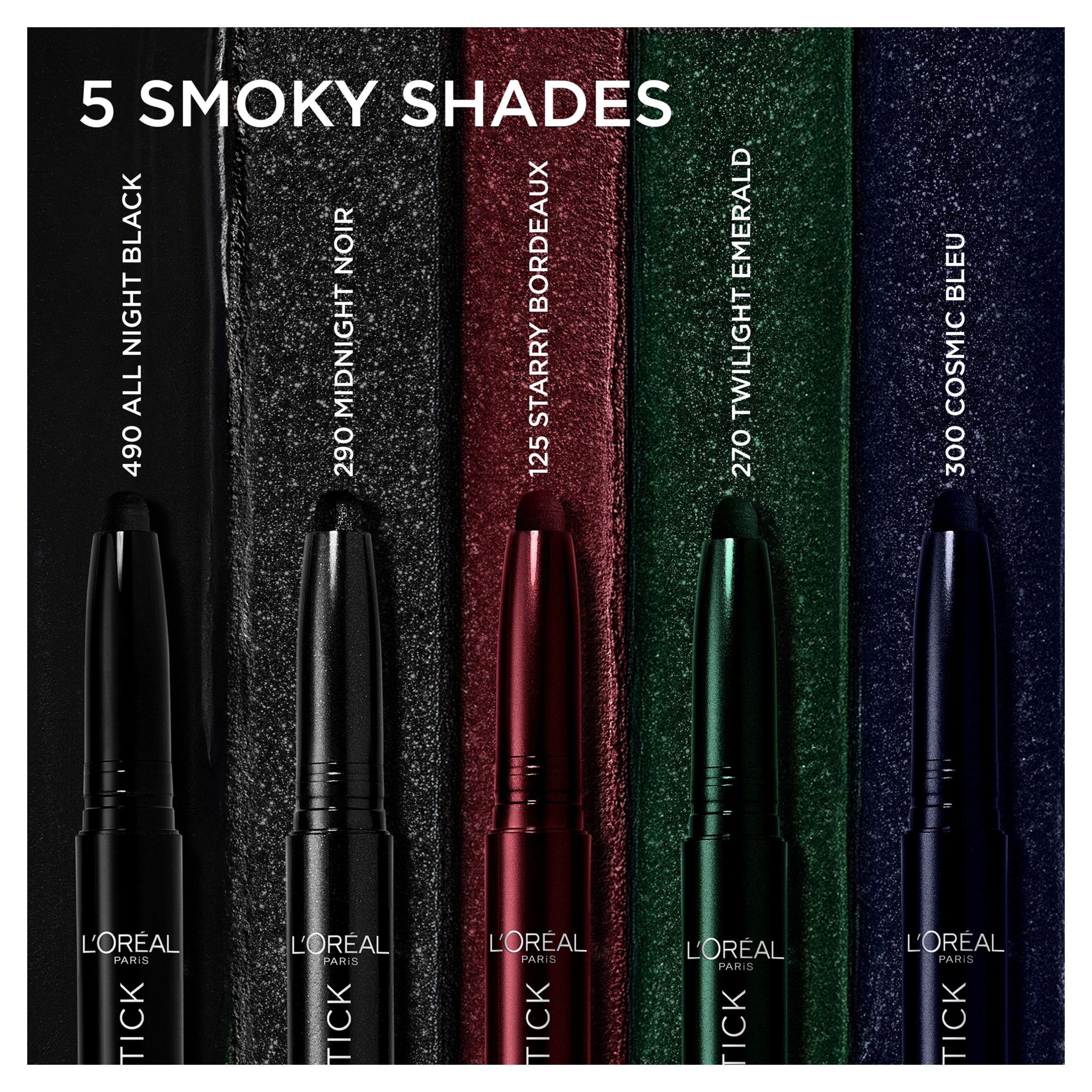 L'Oreal Paris, Le Shadow Stick, 290 Midnight Noir thumbnail 5