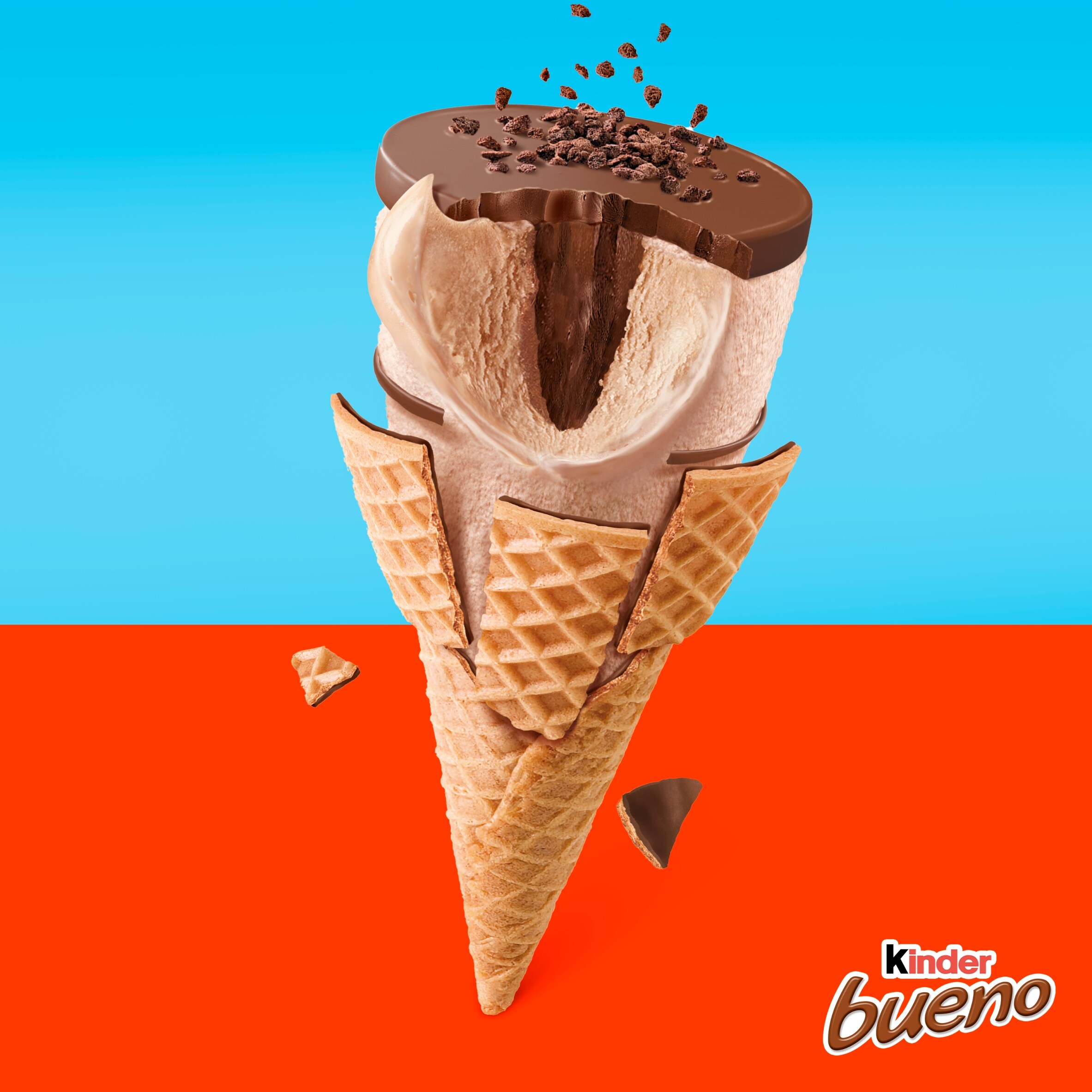 Kinder Bueno Ice Cream 4 Pack 360 Ml thumbnail 2