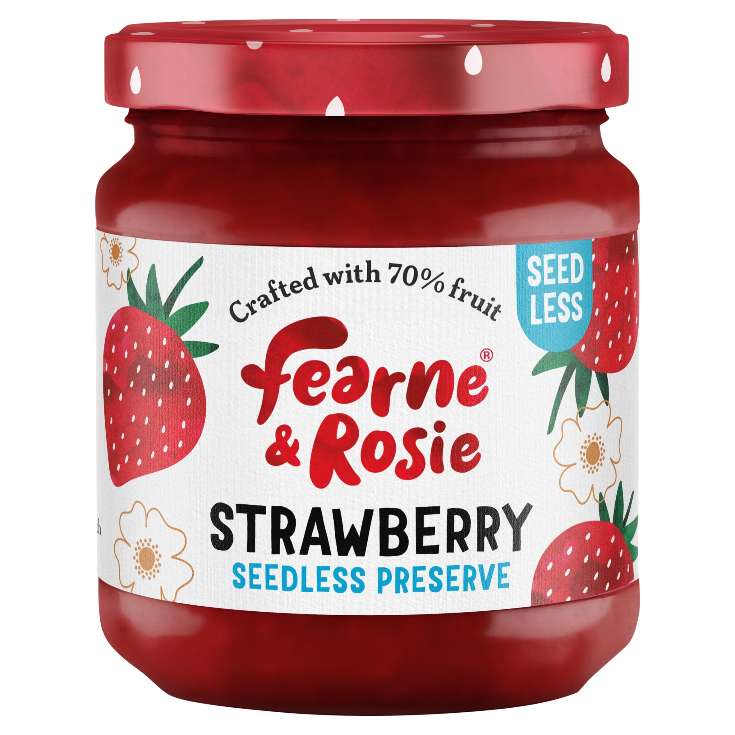 Fearne & Rosie Strawberry Seedless Preserve 310g