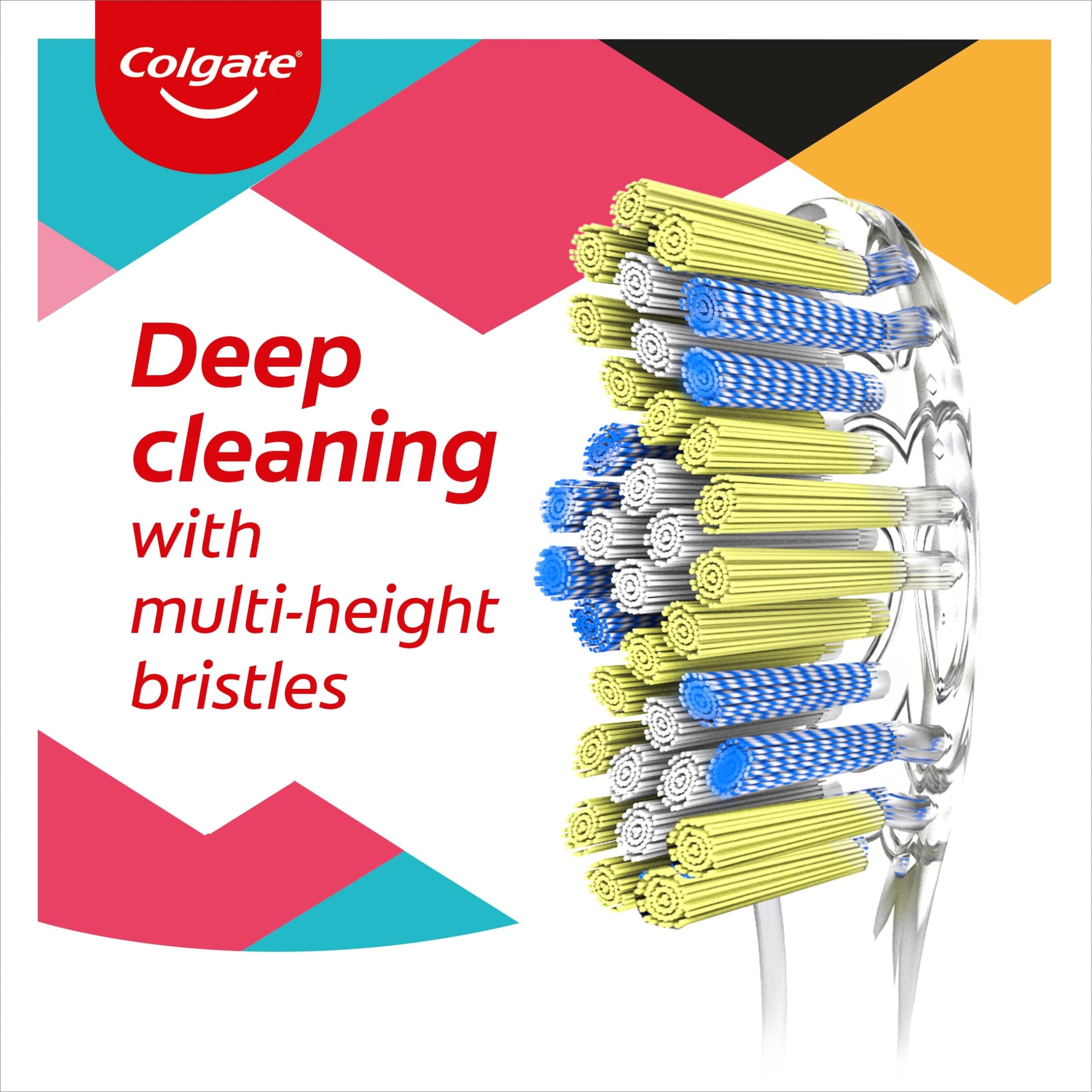 Colgate Twister Design Edition Soft Manual Toothbrush 4 Pack thumbnail 3