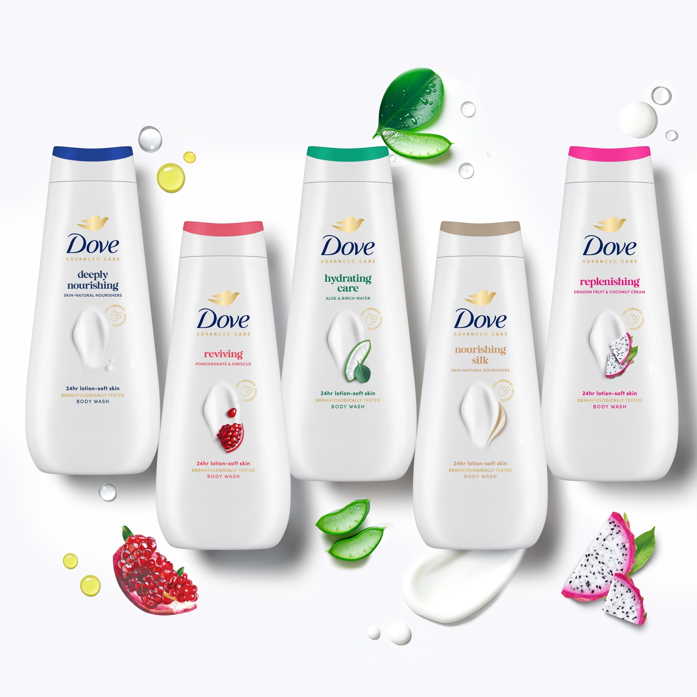 Dove Advanced care shower gel deeply nourishing 600 ml thumbnail 5