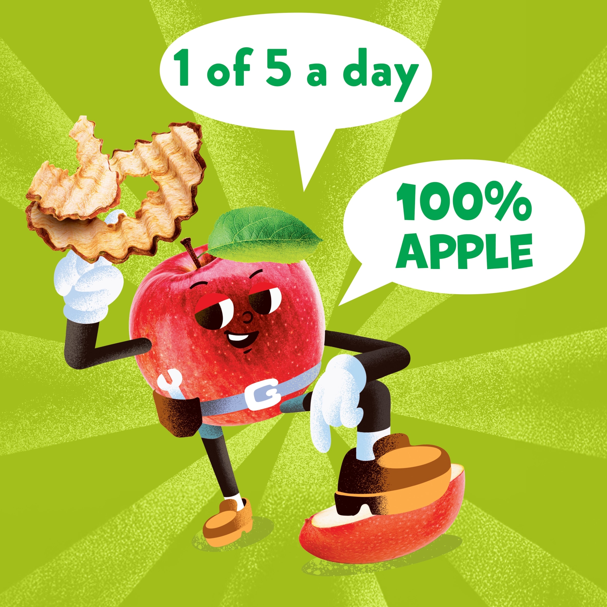 Goodies Apple Chips 15 g thumbnail 3