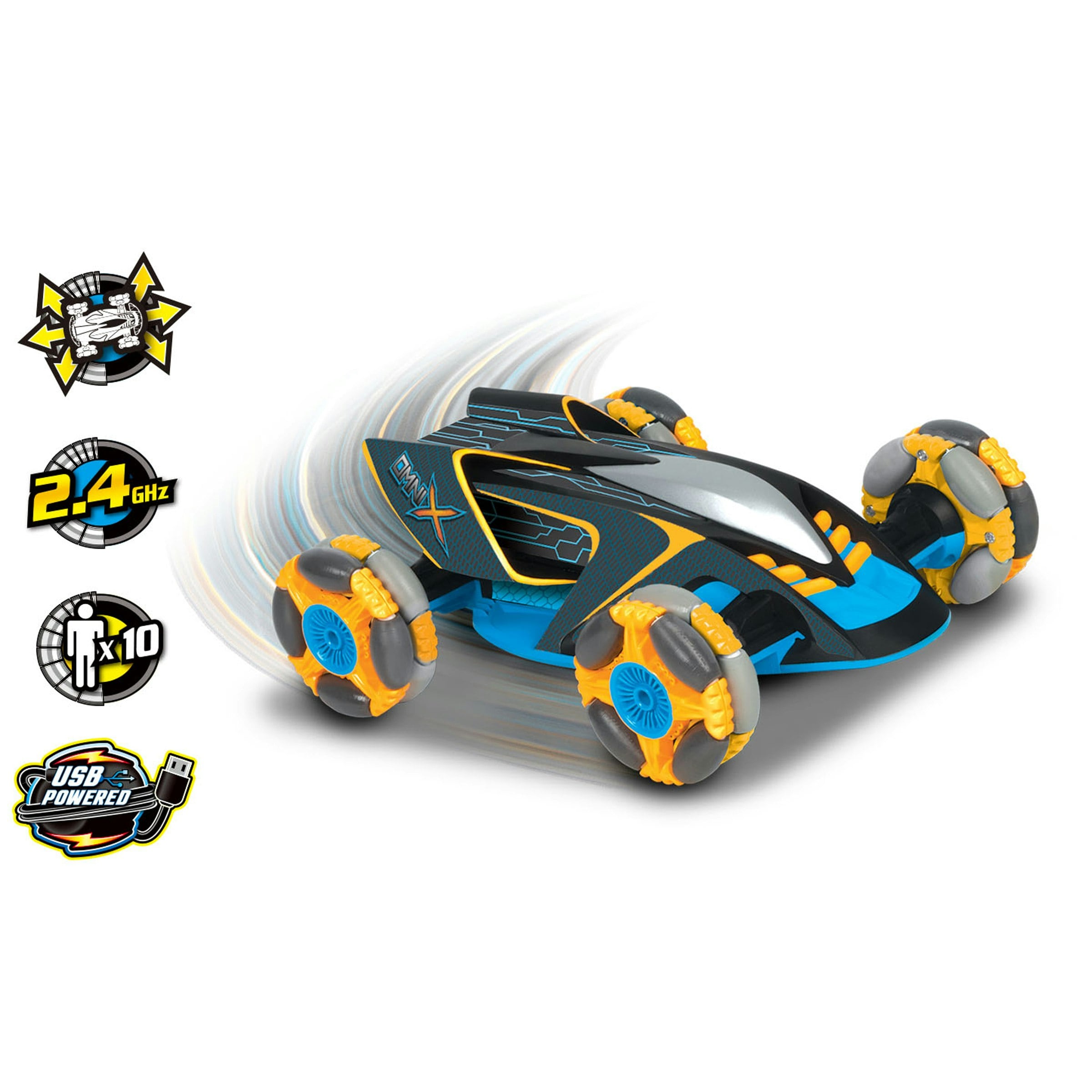 Nikko Omni X - Graphite 11 Inch RC Car thumbnail 5