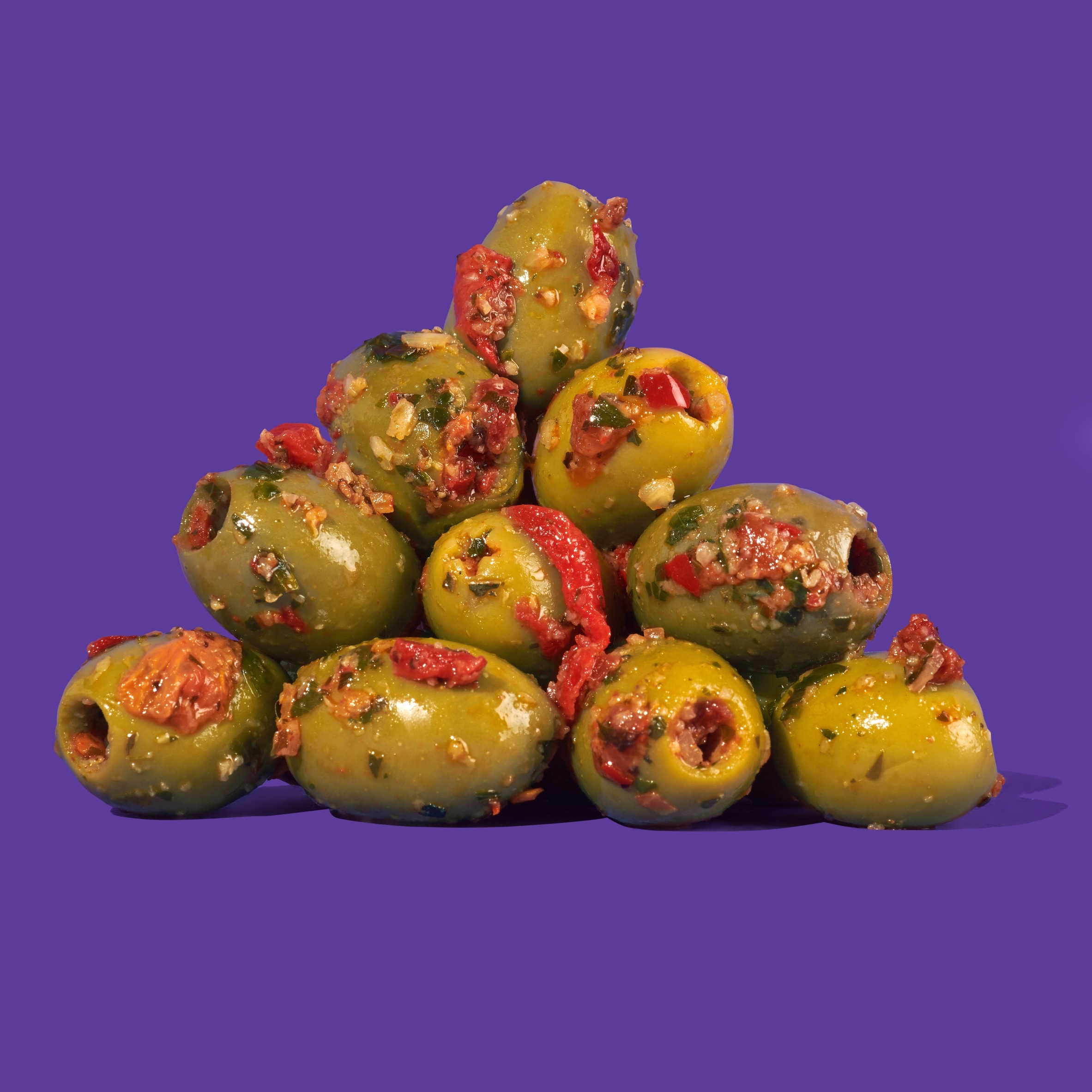 Olly's Piri Piri Halkidiki Olives 200g thumbnail 3
