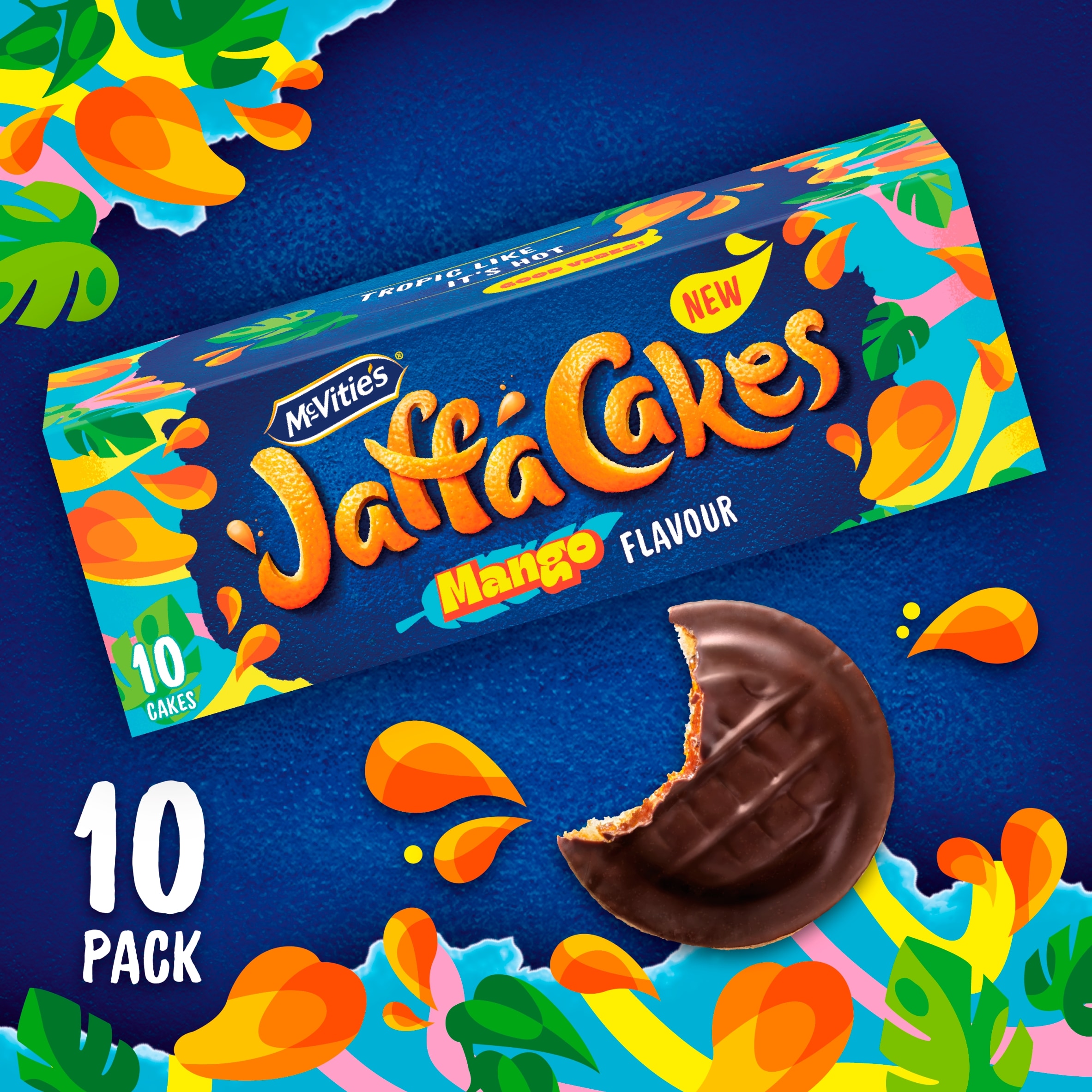 McVitie's Jaffa Cakes Mango 10 Cakes thumbnail 2