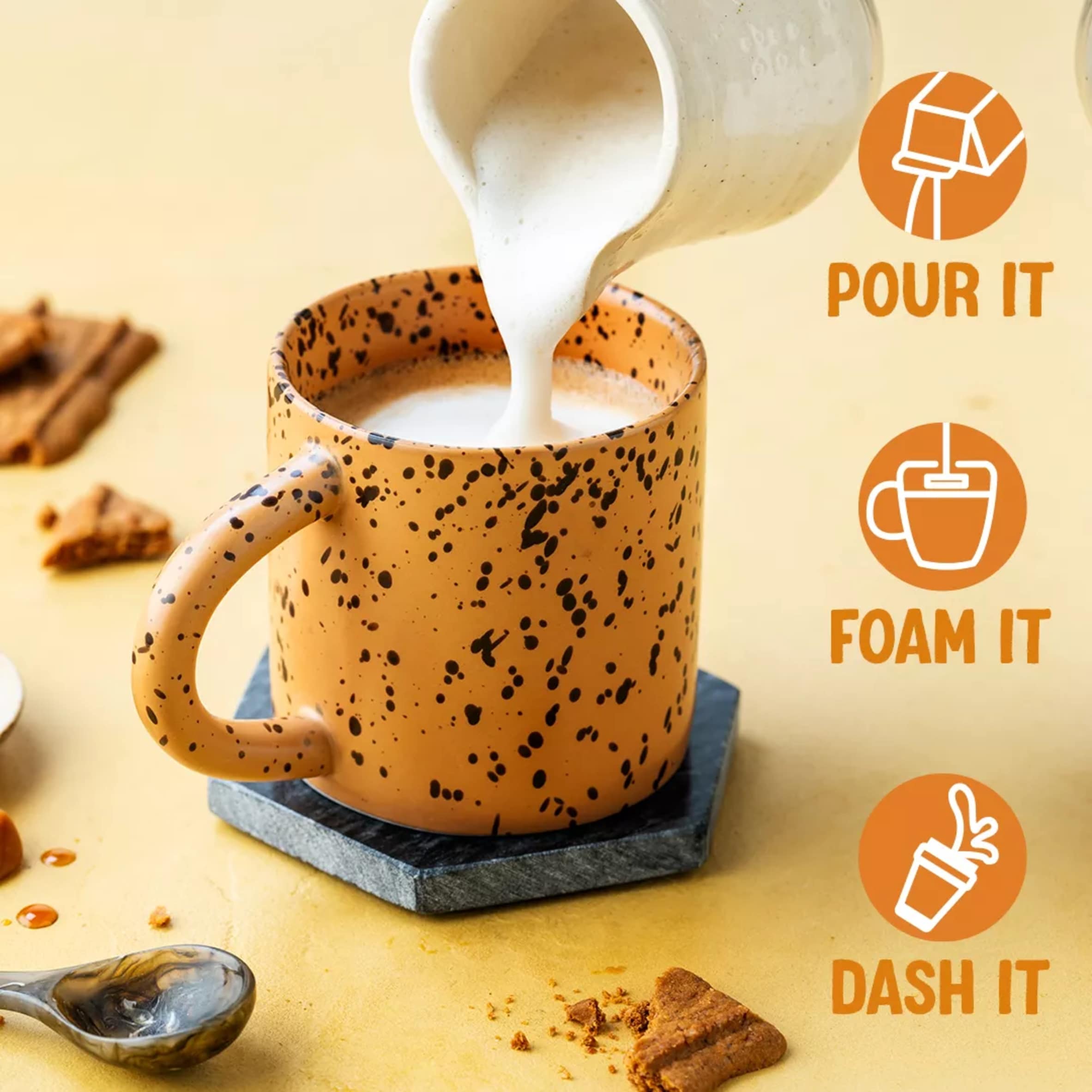 Alpro Barista Caramel Flavour Oat Soya Drink 1L thumbnail 4